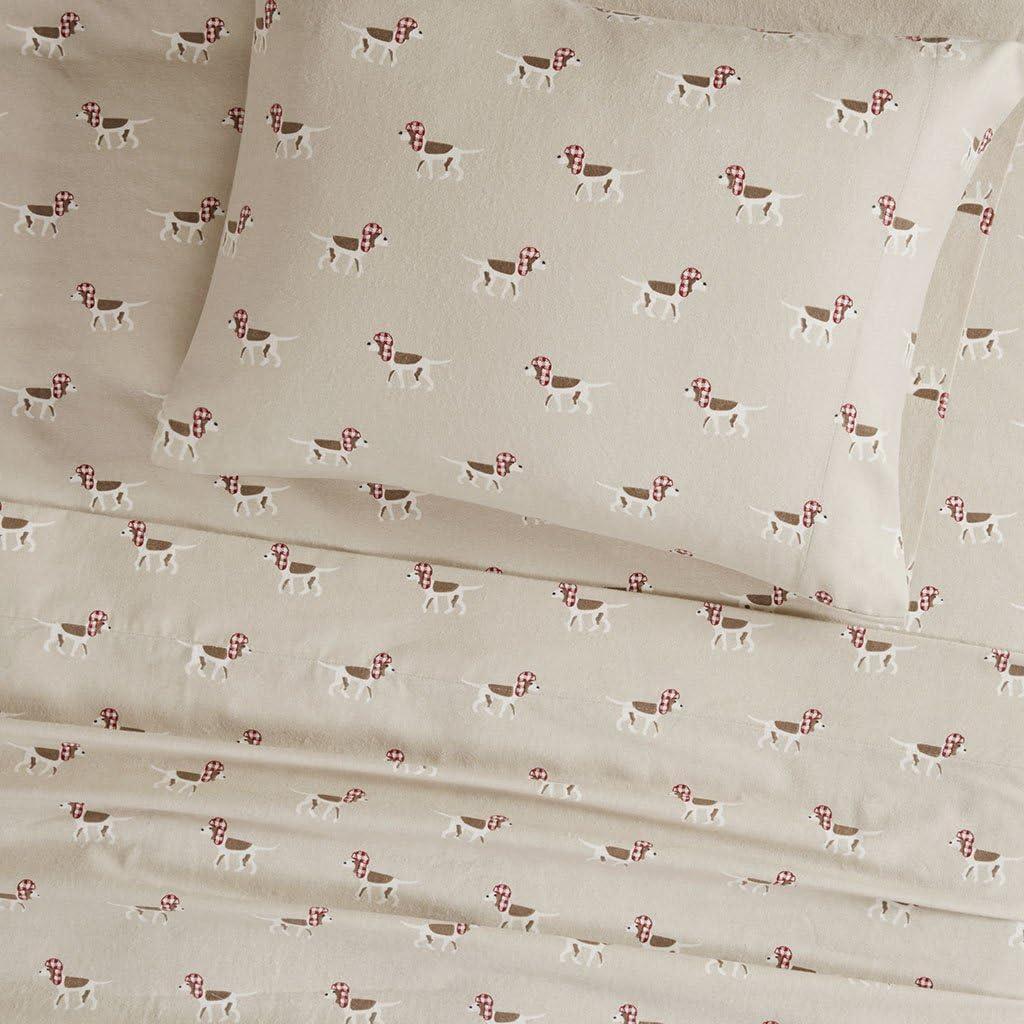 Woolrich 100% Cotton Flannel Sheet Set