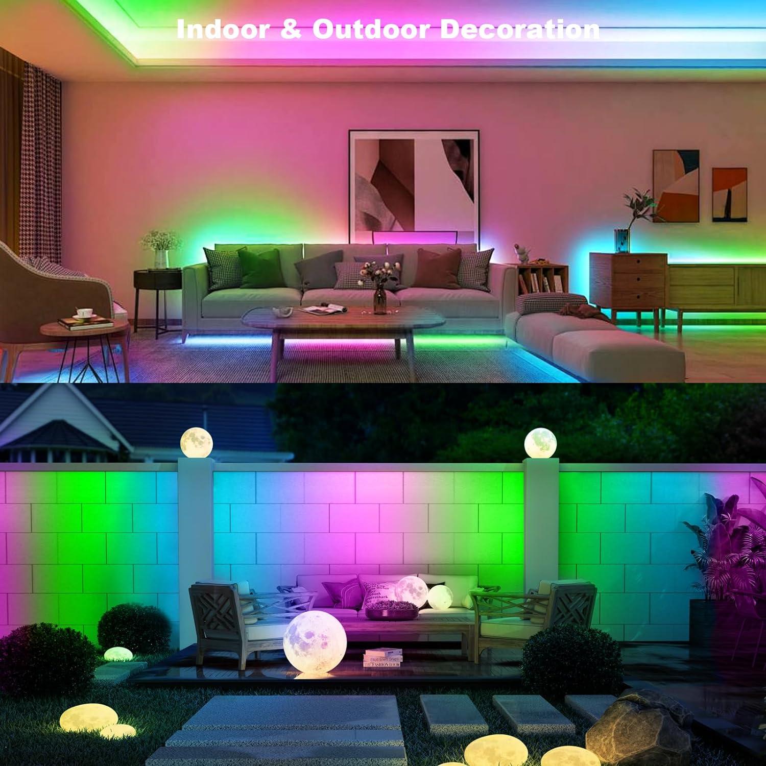 Smart Direct Indoor/Outdoor 3M Battery Operated Led Strip Lights