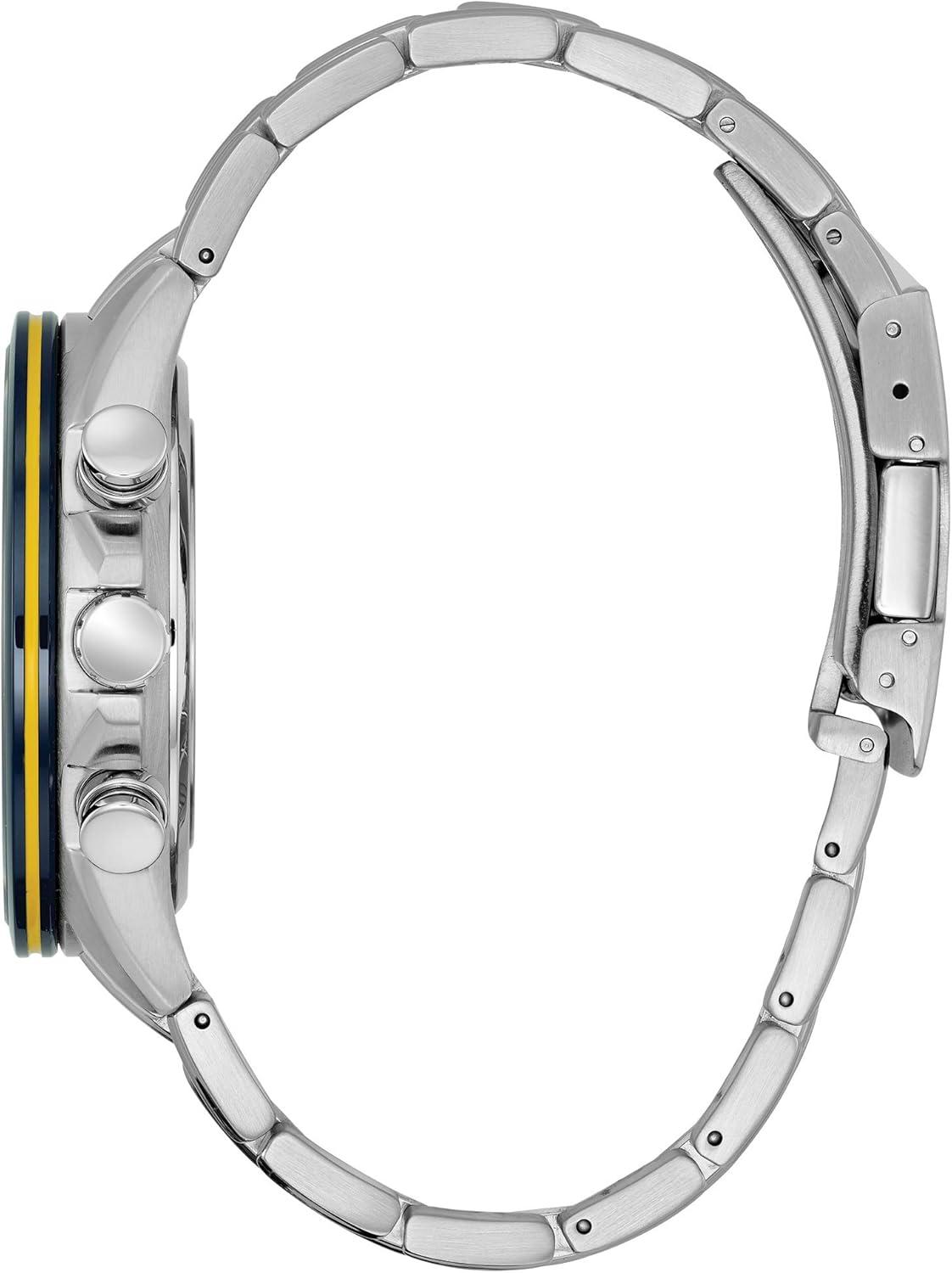 Citizen Men's Eco-Drive Blue Angels World Chronograph A-T Watch AT8020-54L