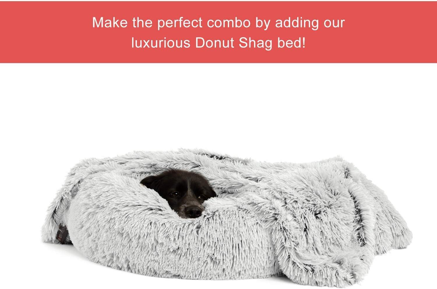 Best Friends by Sheri Calming Shag Fur Pet Throw Blanket