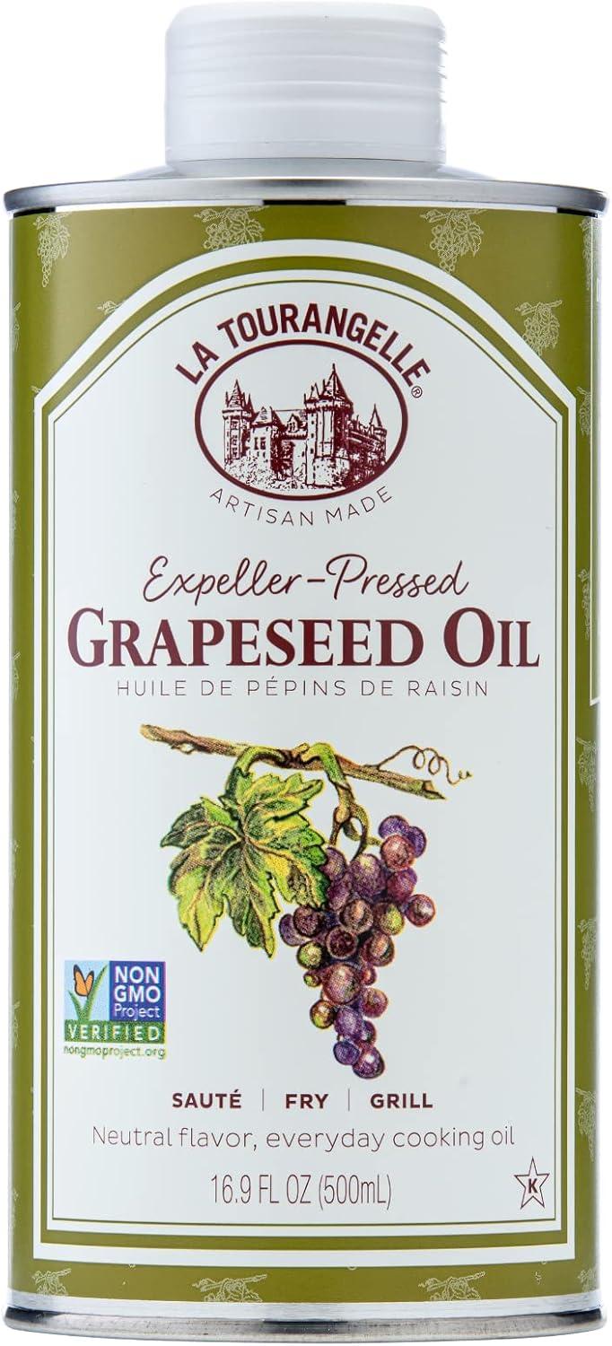 La Tourangelle Expeller-Pressed Grapeseed Oil, 16.9 Fl oz