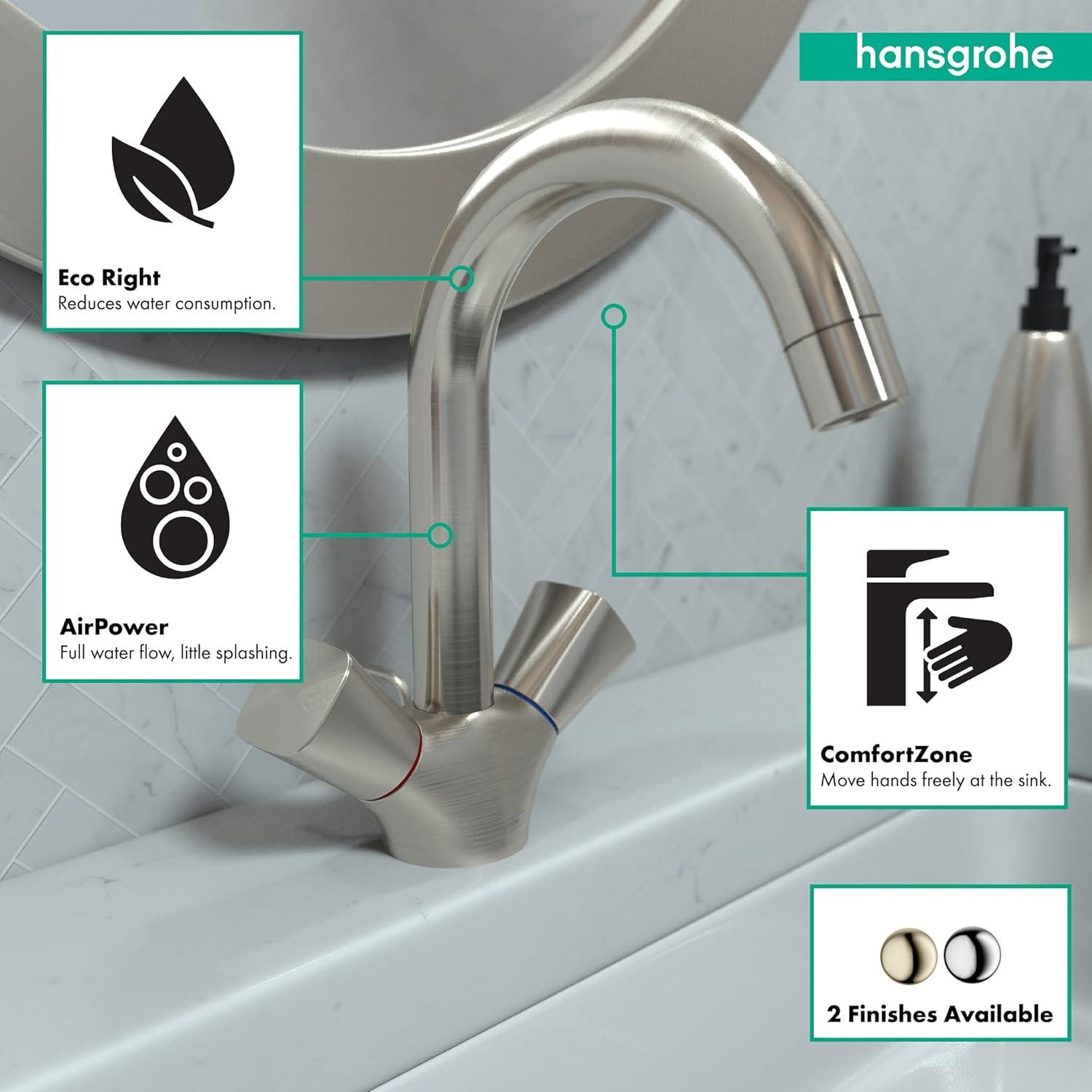 Logis Single Hole Bathroom Faucet with Drain Assembly