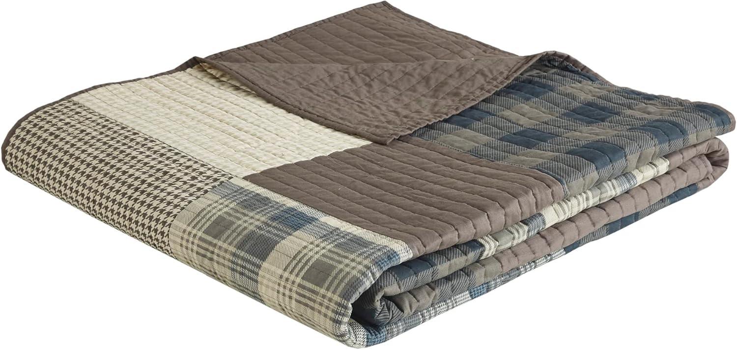 Winter Hills Oversized Cotton Quilt Bedding Set Tan - Woolrich