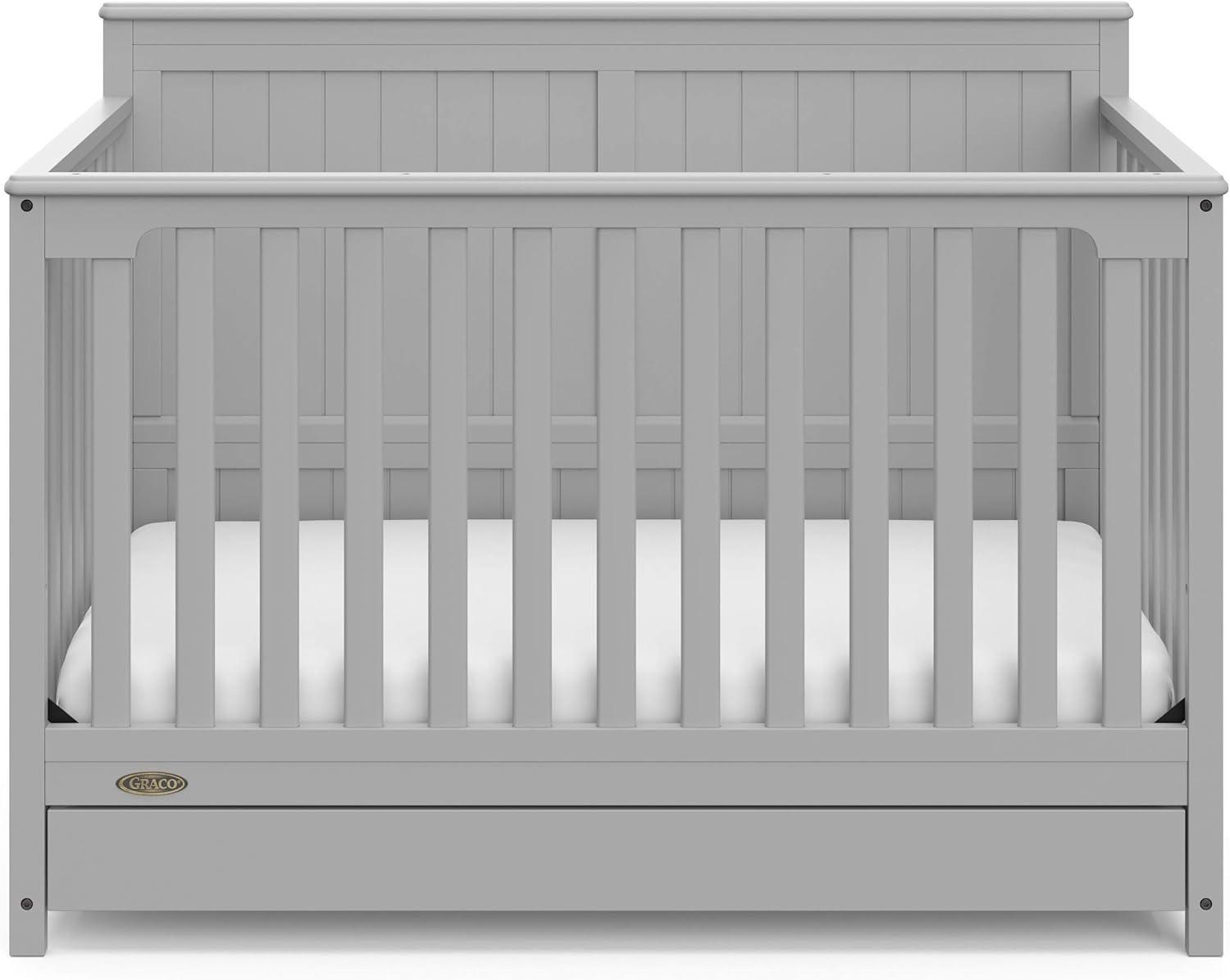 Graco Hadley 5-in-1 Convertible Crib with Drawer