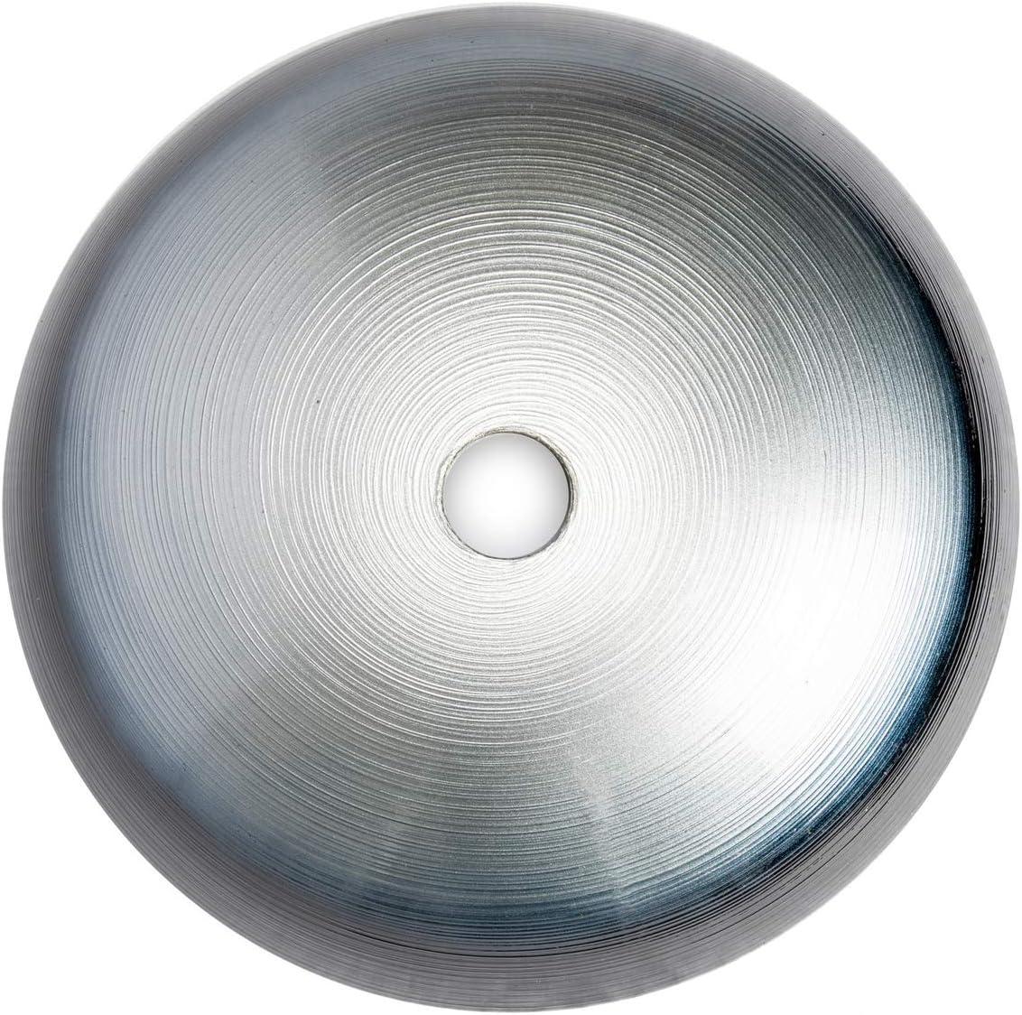 Eden Bath 16.38'' Tempered Glass Circular Bathroom Sink