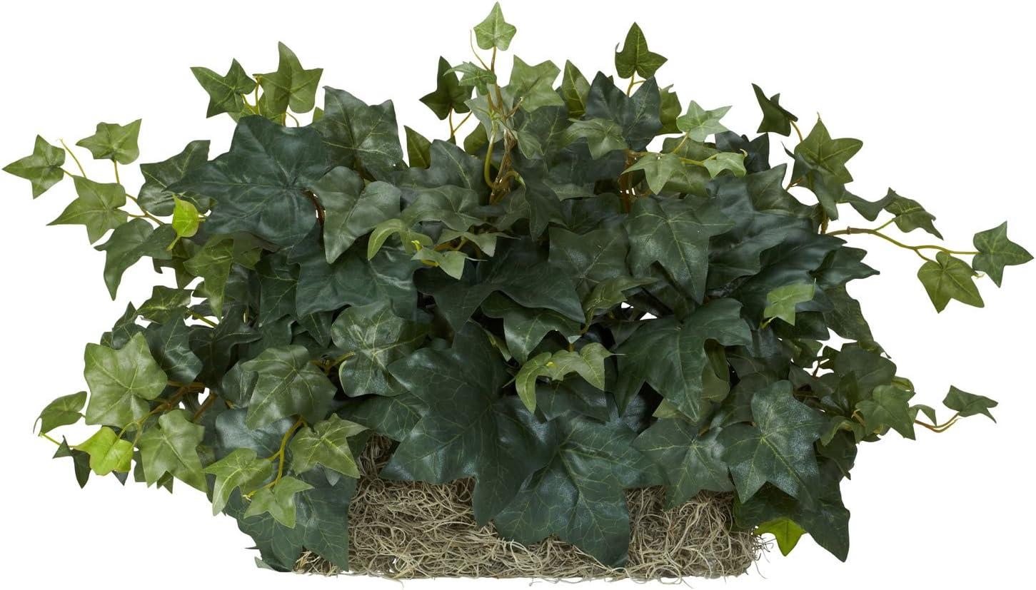 Nearly Natural Ivy Ledge Plant (Set on Foam) Silk Plant