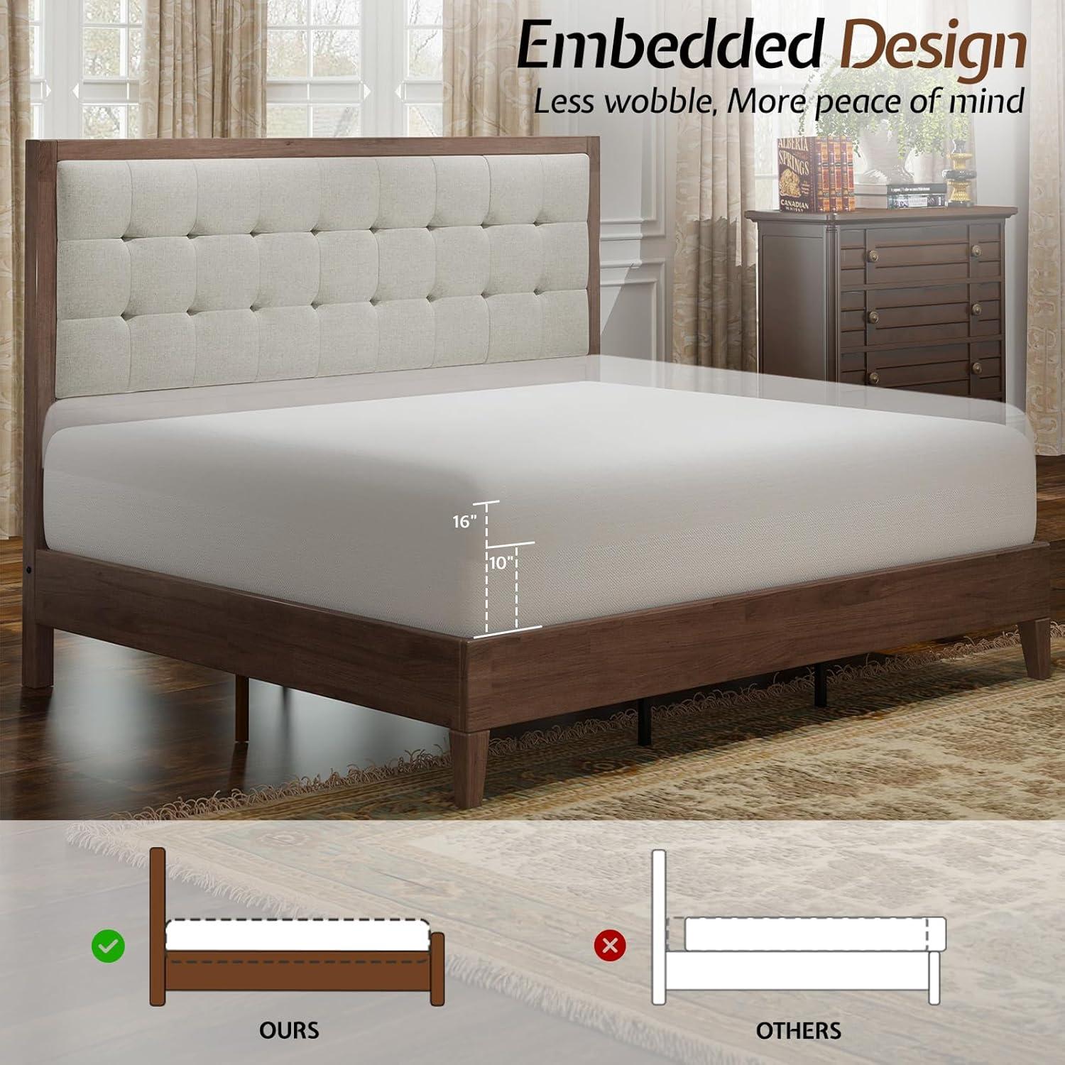 Wade Logan® Behka Upholstered Platform Bed