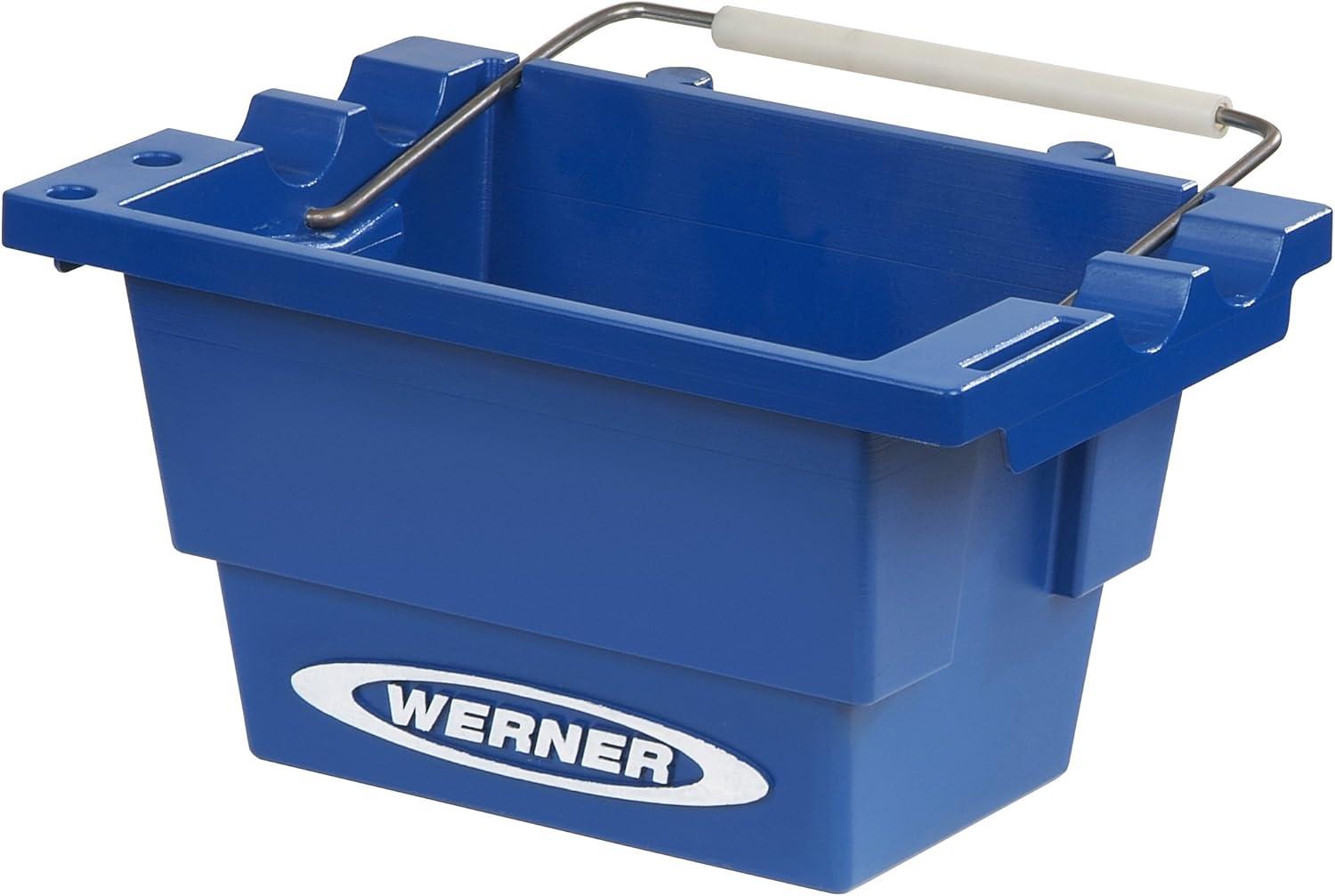 Werner Blue Plastic 25 lb Capacity Job Bucket