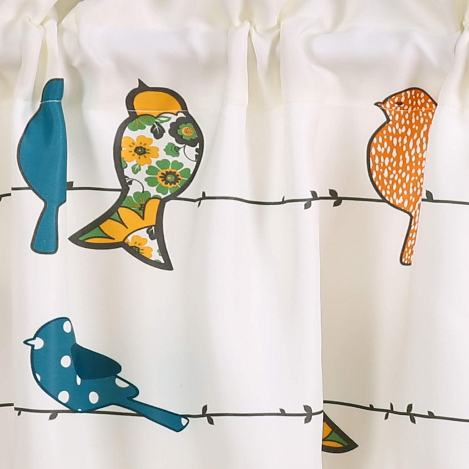 Torre & Tagus Rowley Birds Tailored 52'' W Window Valance