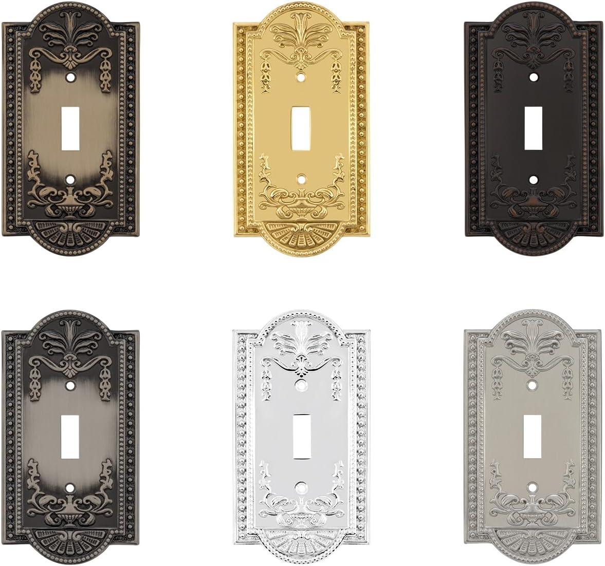 Meadows 1-Gang Toggle Light Switch Wall Plate