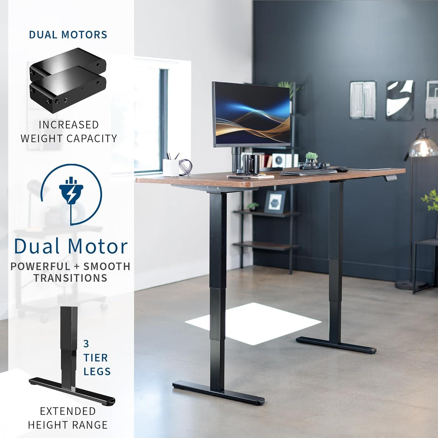 Electric 71" x 30" Stand Up Desk Workstation, 2B7B Series