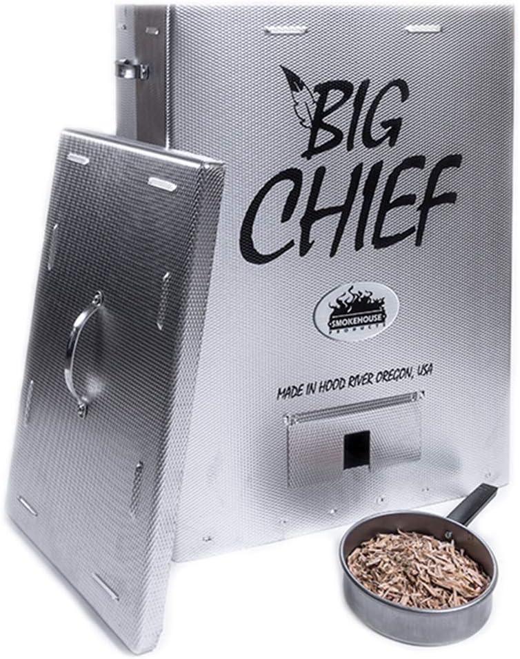 Big Chief 26" Electric Top-Load Smoker with 5-Rack Chrome Grill