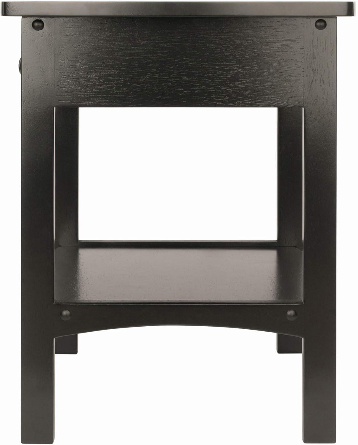 Claire Nightstand - Black - Winsome