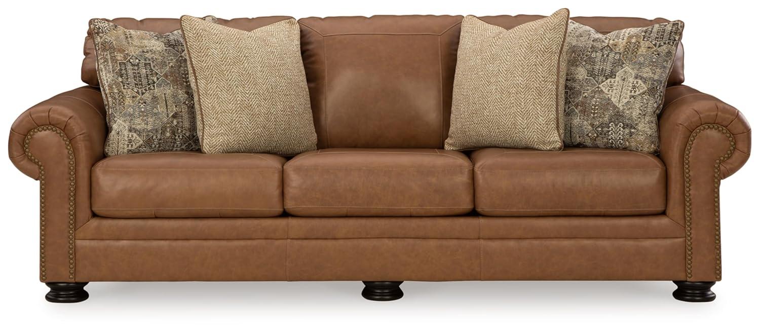 Signature Design by Ashley Carianna Caramel Queen Sofa Sleeper