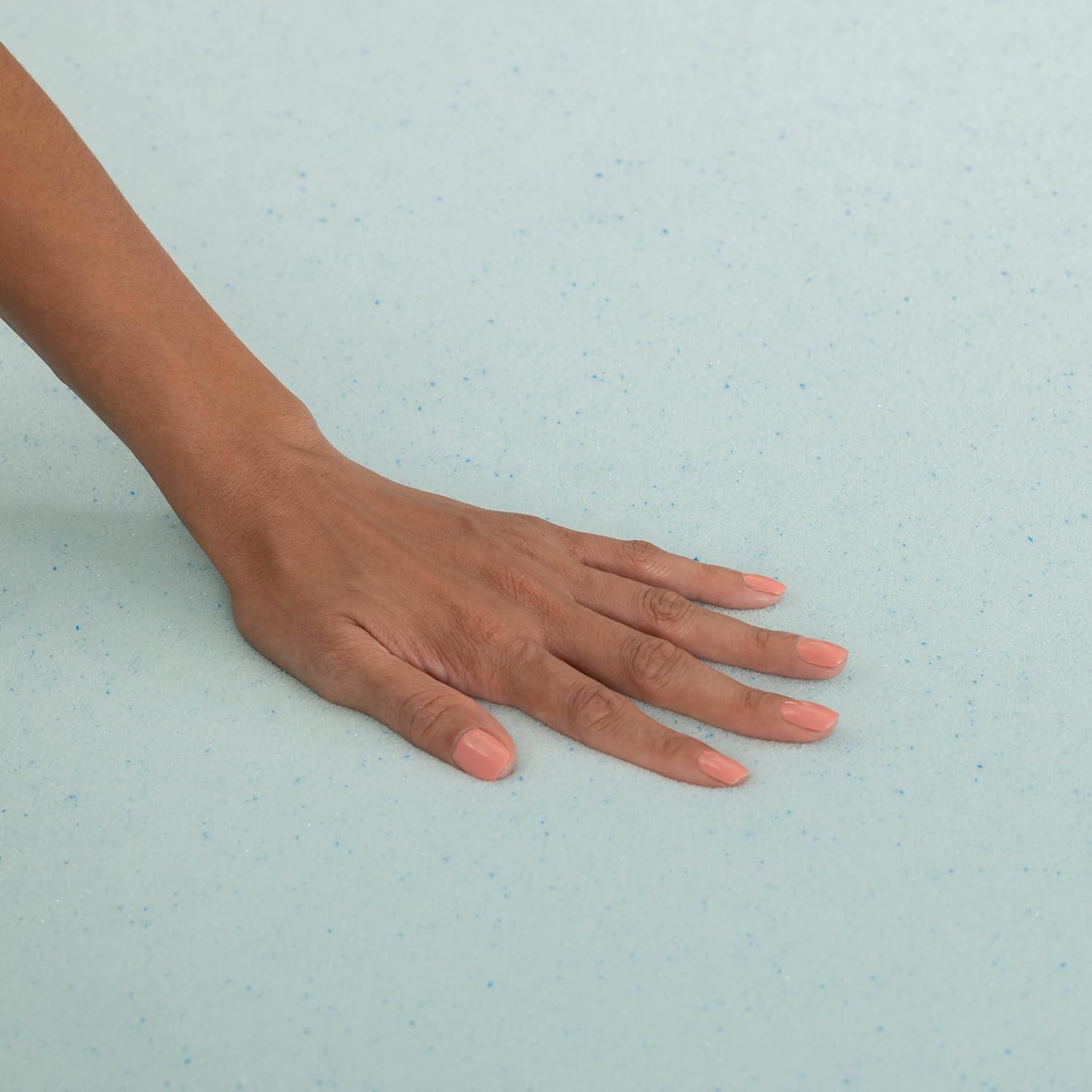 Beautyrest Beautyrest ThermaGel Deluxe Memory Foam Mattress Topper, 2 Inch