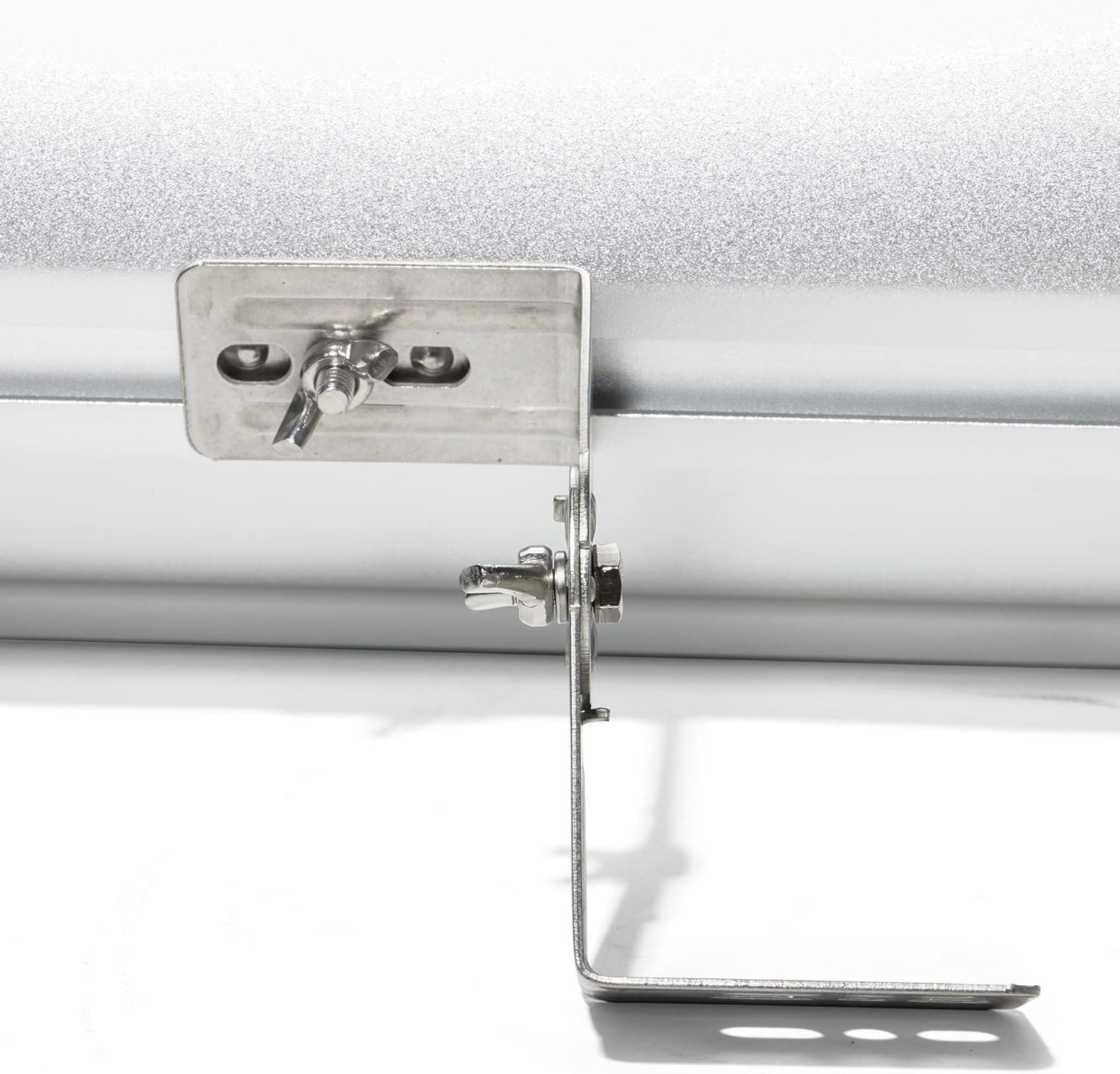 Dr Infrared Heater Carbon Infrared Patio Heater, Indoor and Outdoor (120V / 1500W, Silver)