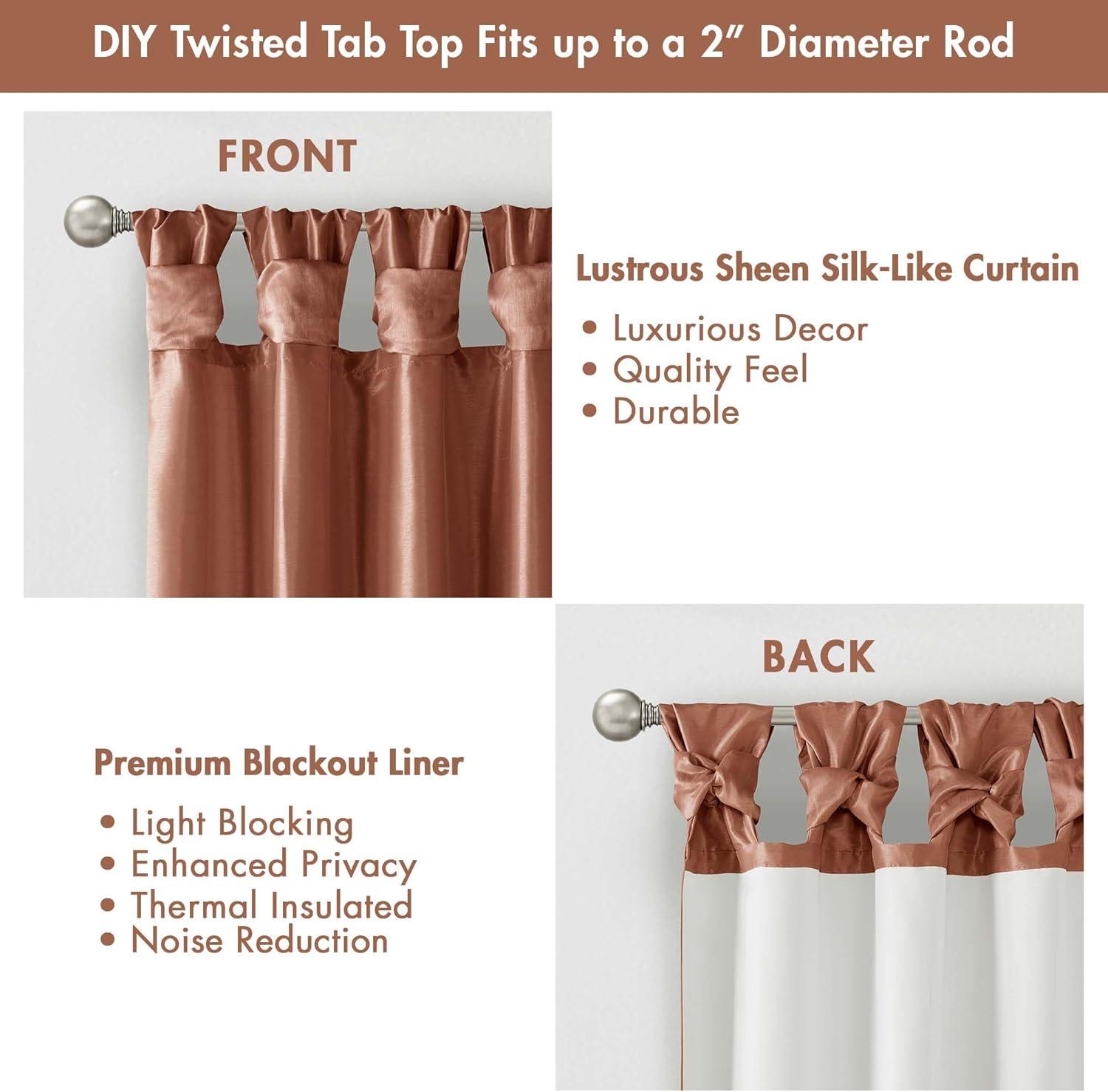 Madison Park Rivau Light-Filtering Single Curtain Panel