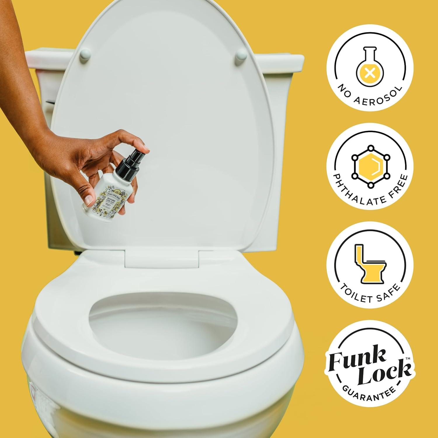 Poo-Pourri Before-You-Go Toilet Spray, On-The-Go, Travel Size Variety 10 mL - Original Citrus, Lavender Vanilla and Fresh Air