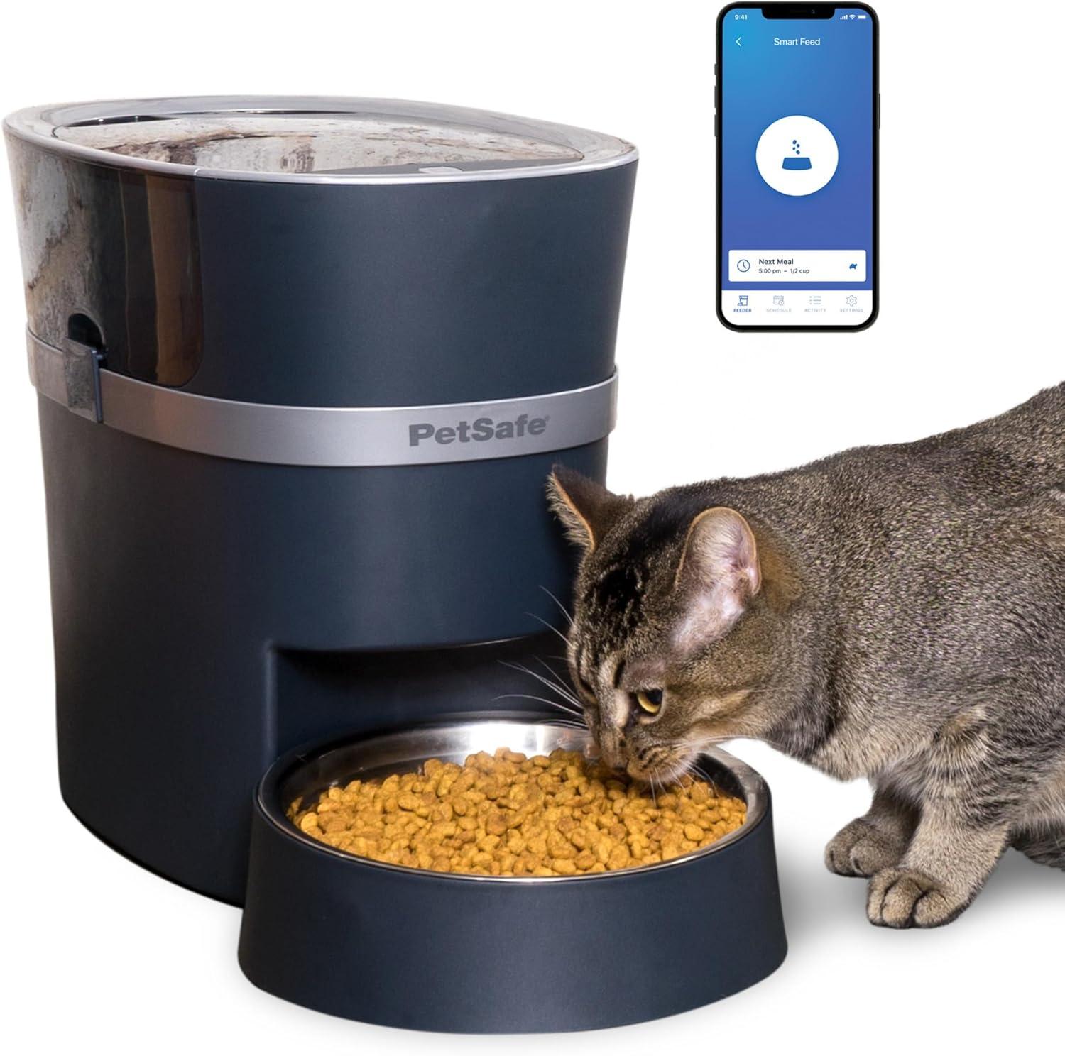 PetSafe Smart Feed Automatic Pet Feeder with Stainless Steel Bowl