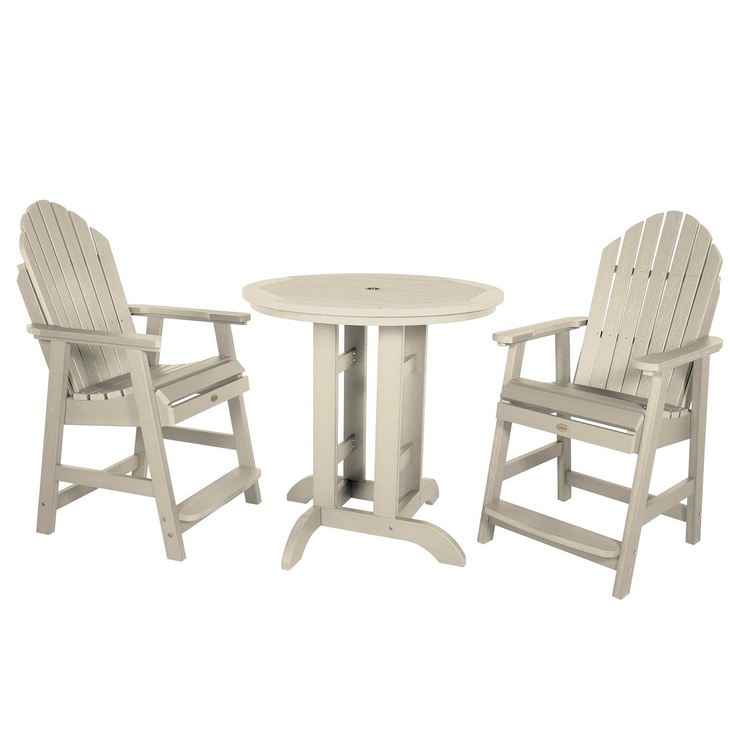 Anette 2-Person 36" Round, Counter-Height Dining Set