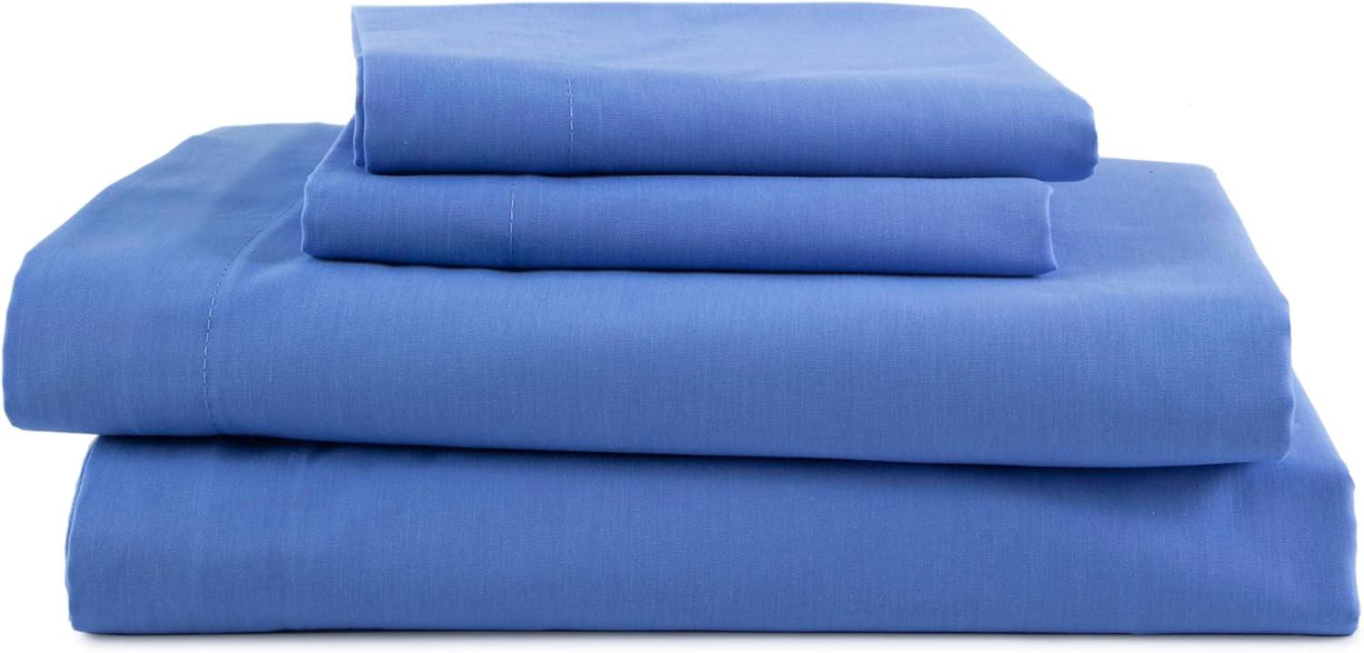 Cotton Blend Percale Sheet Set