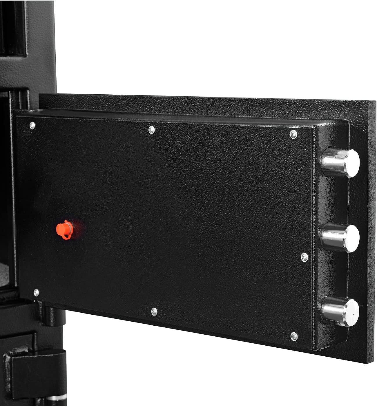 Ningbo Safewell 493491 Global Industrial B-Rate Depository Safe Front Loading with 2 Doors, Digital Lock - 20 x 20 x 30 in.