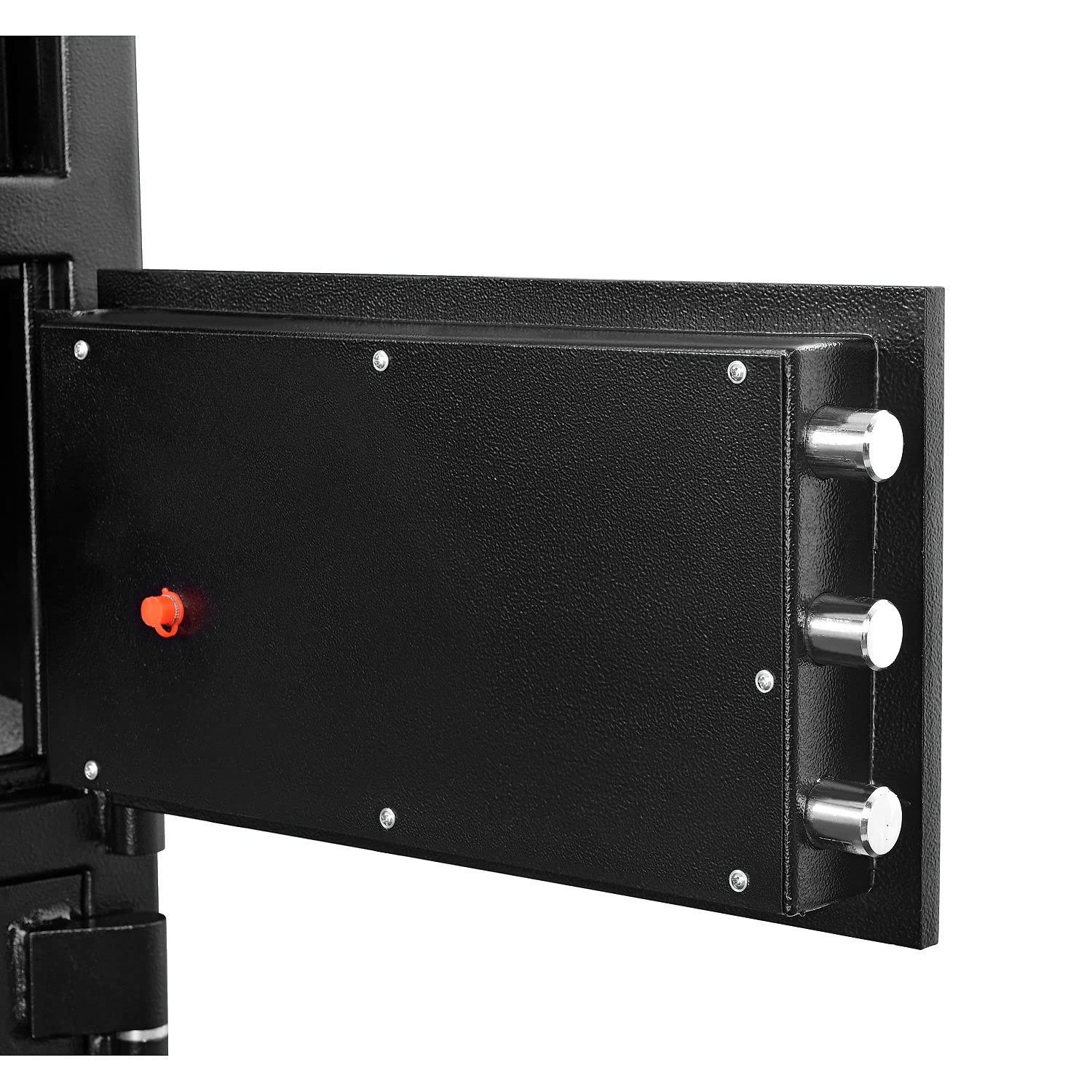 Ningbo Safewell 493491 Global Industrial B-Rate Depository Safe Front Loading with 2 Doors, Digital Lock - 20 x 20 x 30 in.