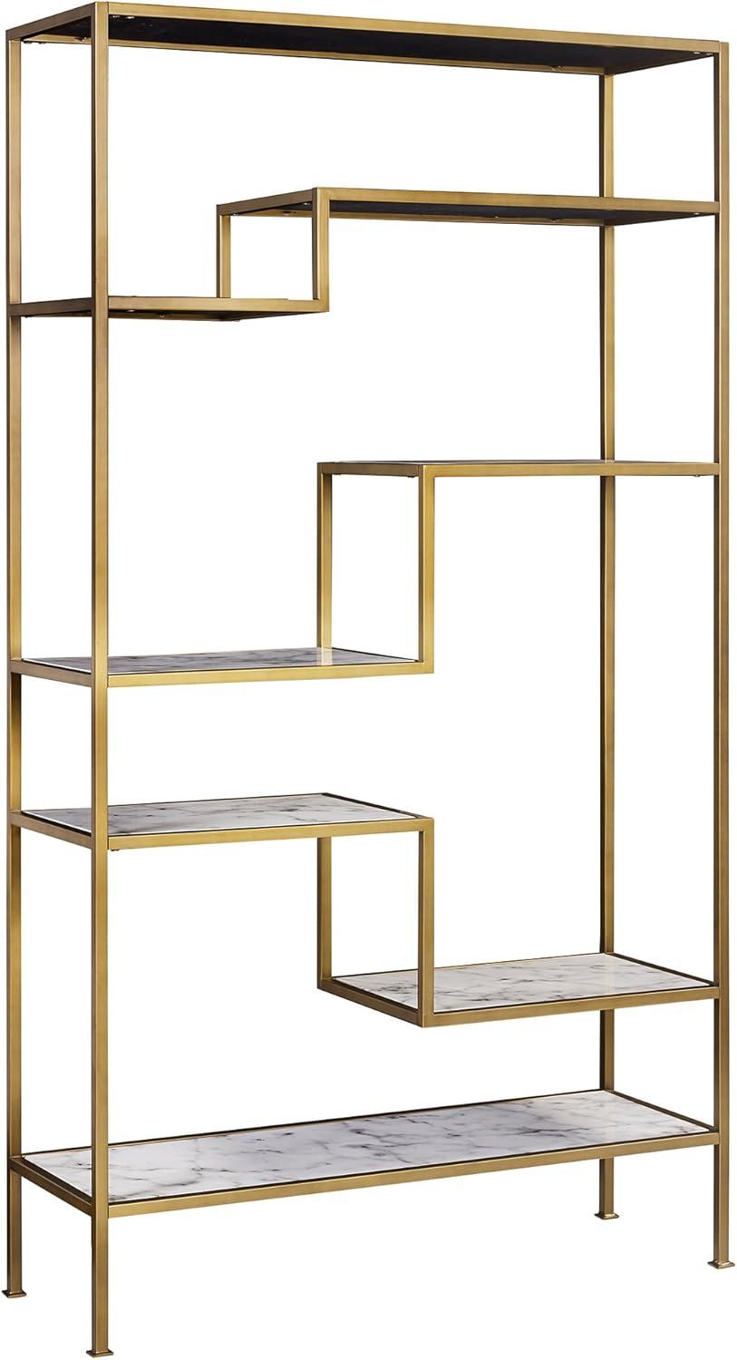 Carbone Geometric Bookcase