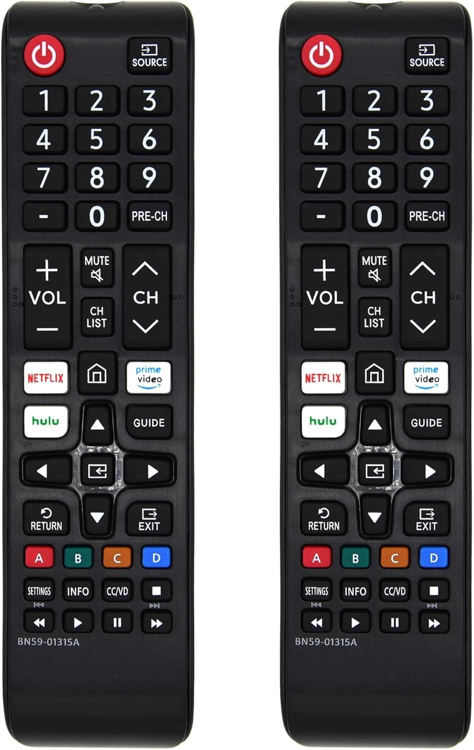 (Pack of 2)ZOUYUE Universal Remote for All Samsung TV,Compatible for All Samsung Smart TV LED LCD HD TV