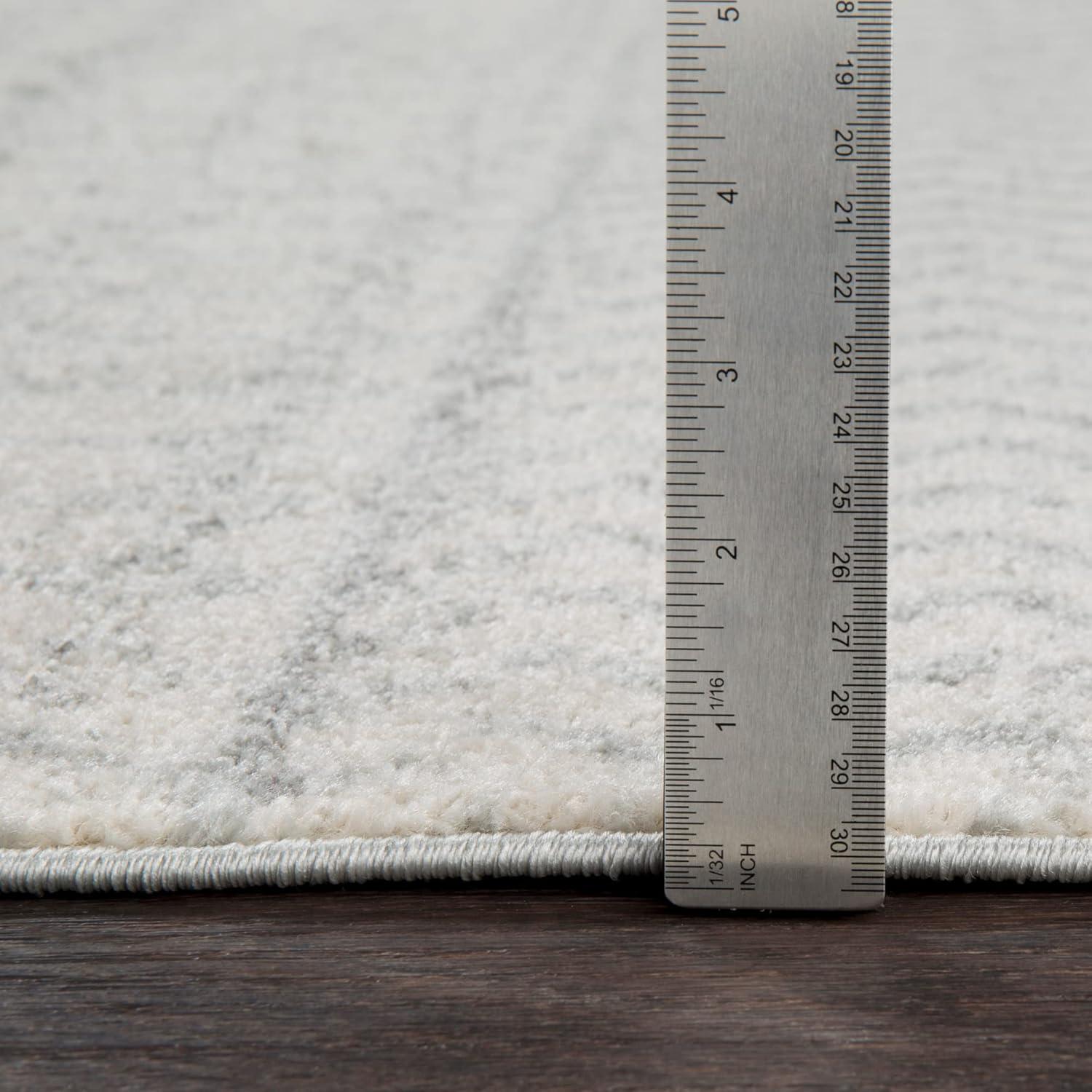 Laurine Gray Doormat 2 ft. x 3 ft. Area Rug