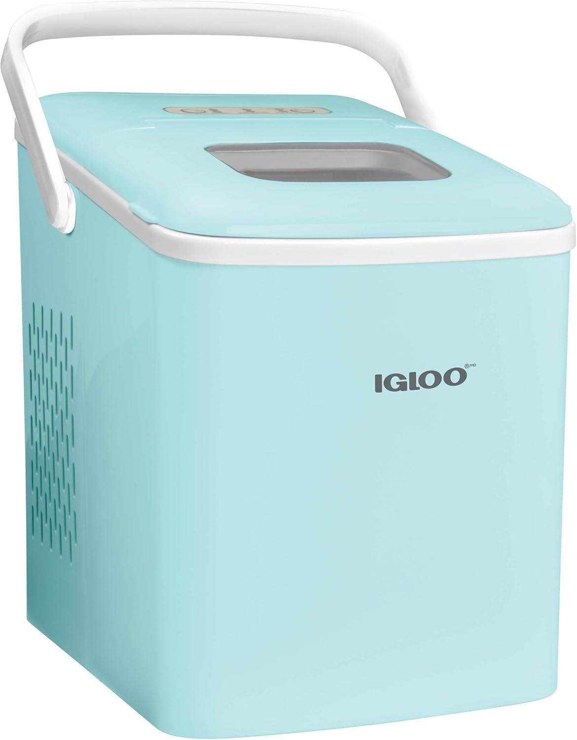Igloo Igloo 26-Pound Automatic Self-Cleaning Portable Countertop Ice Maker Machine With Handle