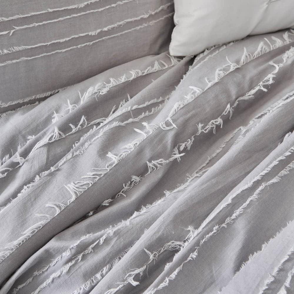 Juliette Eyelash Fringe Comforter and Sham Set