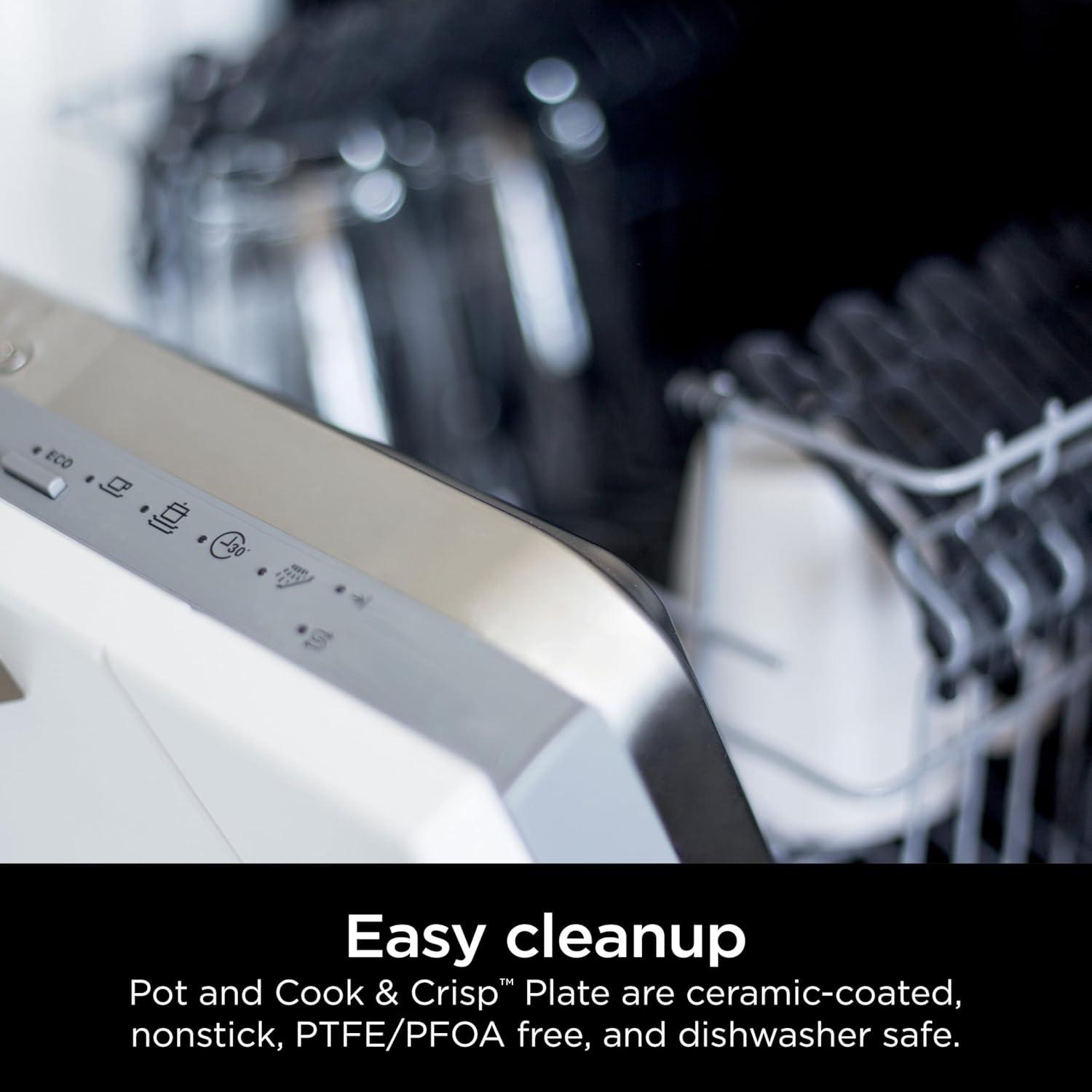 Ninja® Foodi® 10-in-1 6.5-Quart Pro Pressure Cooker Air Fryer Multicooker, Stainless, OS300