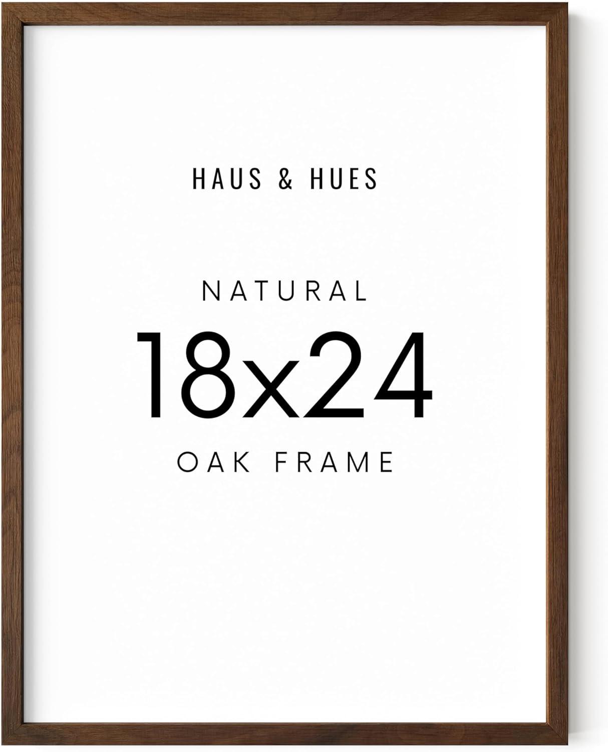 Haus and Hues Wood Matte Picture Frame