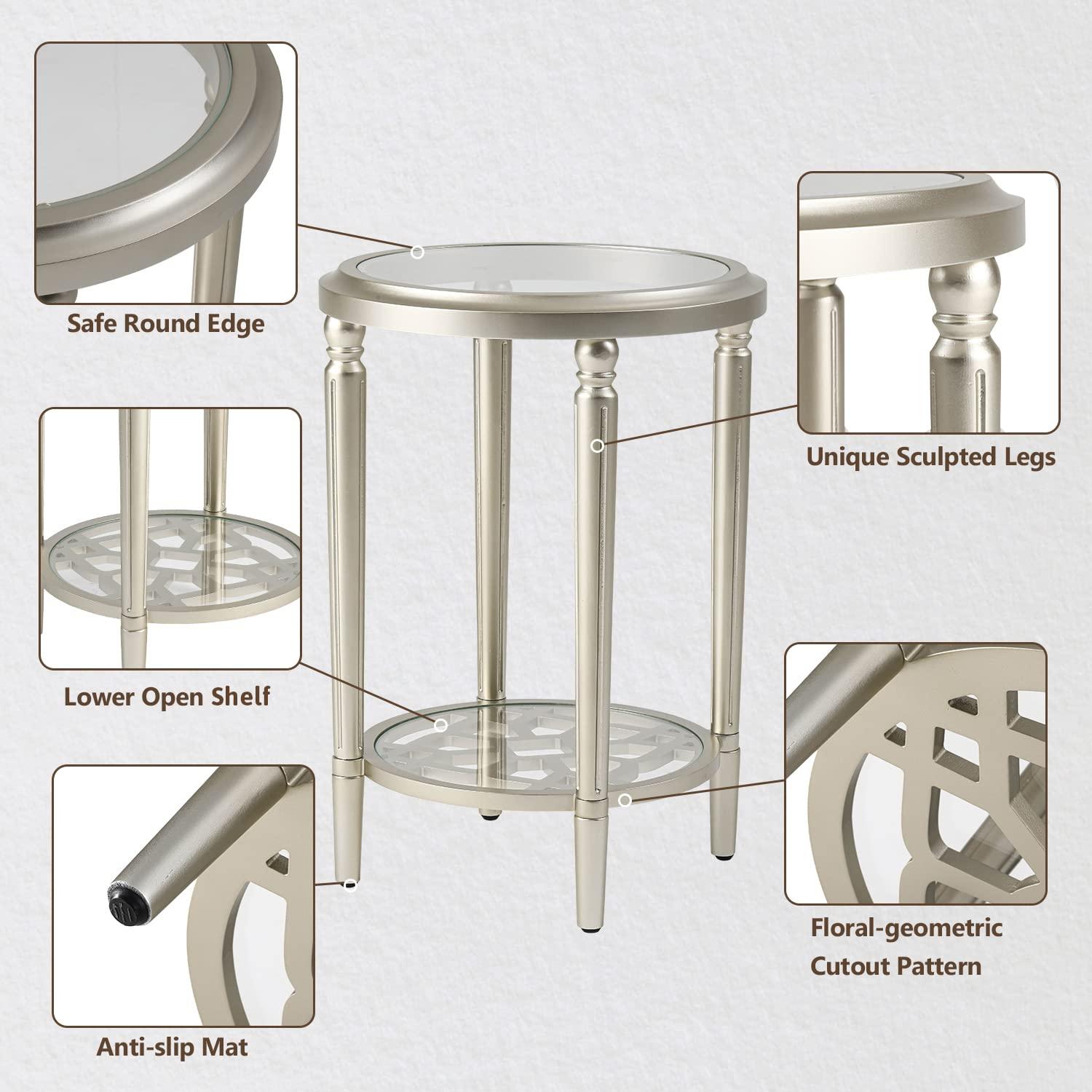 Diasha End Table Set (Set of 2)