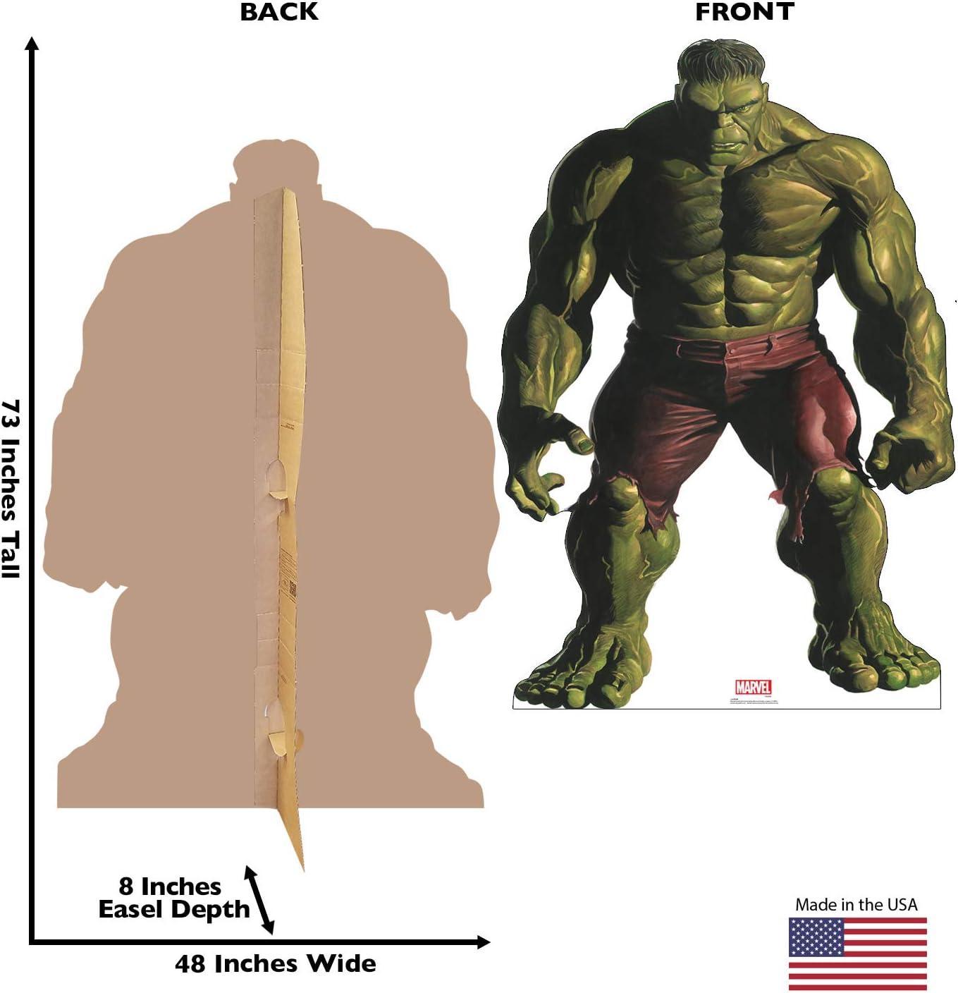 Life-Size Hulk Cardboard Cutout Standup - Marvel