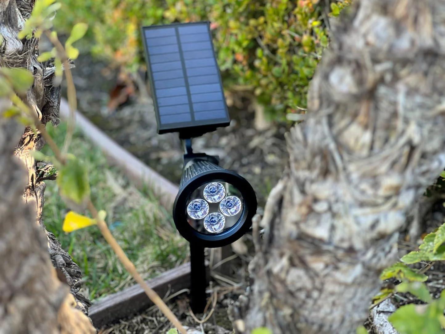 Outdoor Solar Adjustable Landscape LED Spot Lights