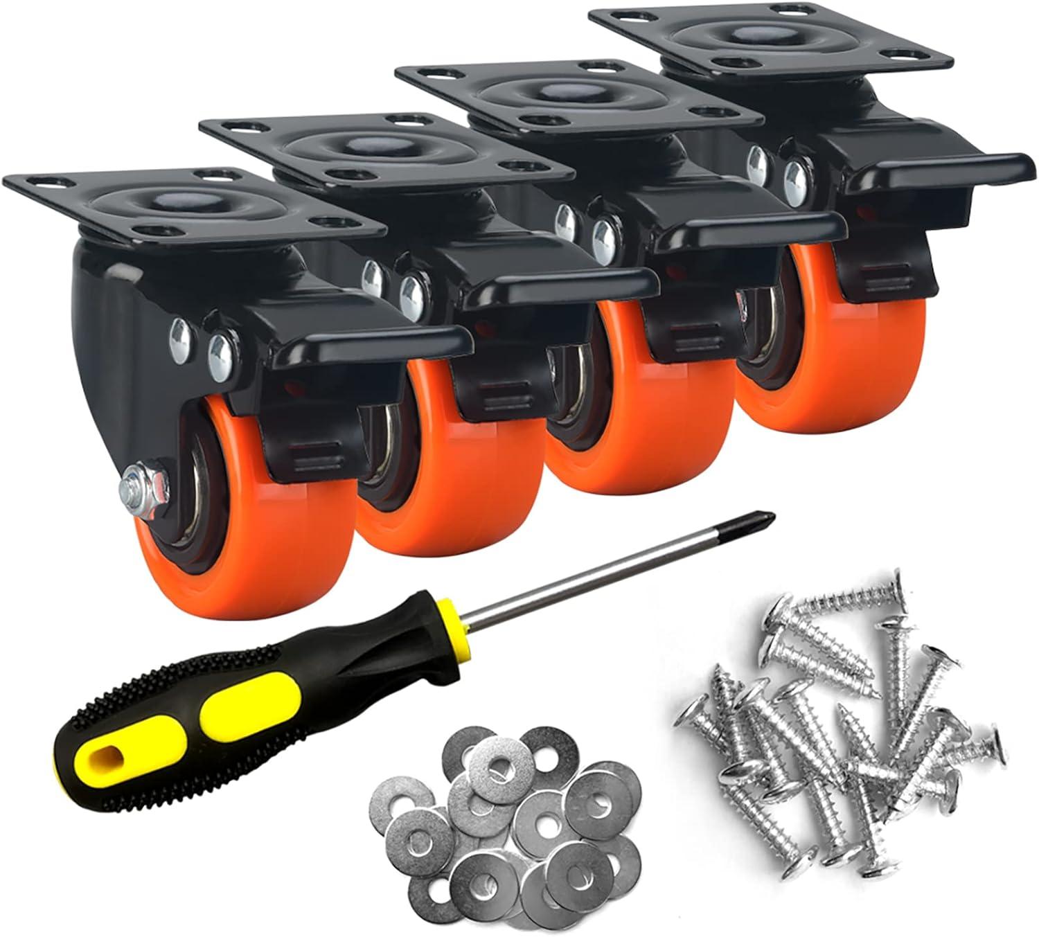 Swivel Plate Casters