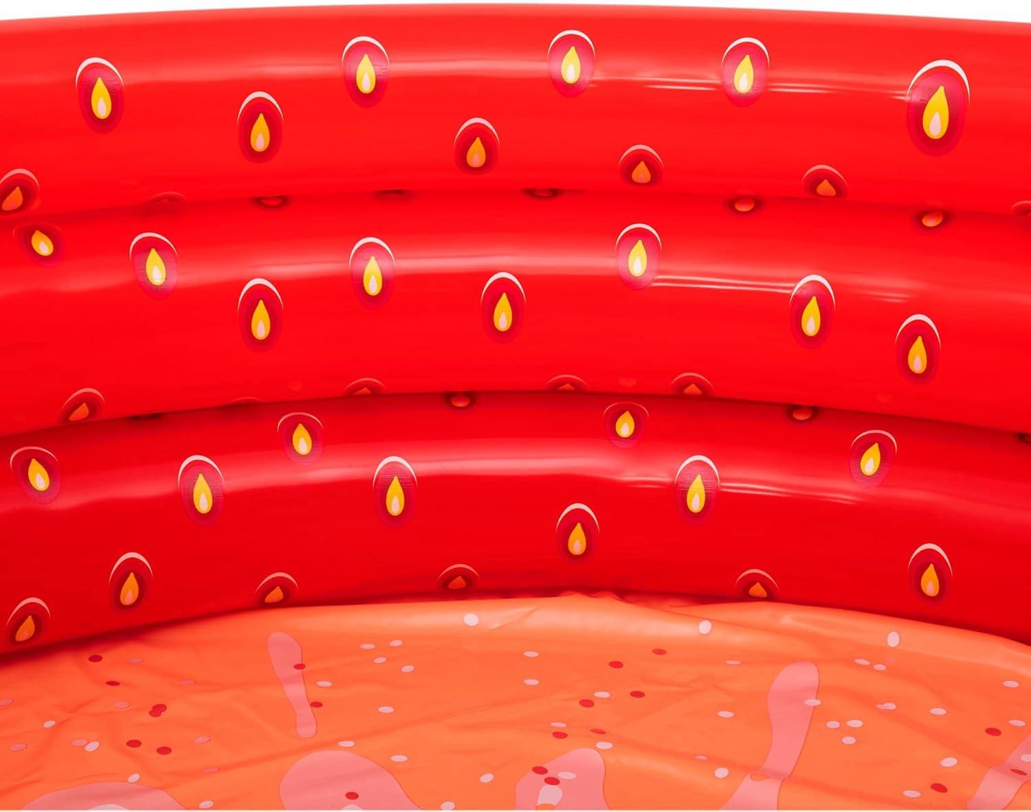 Bestway Round Multicolored Inflatable Strawberry Pool