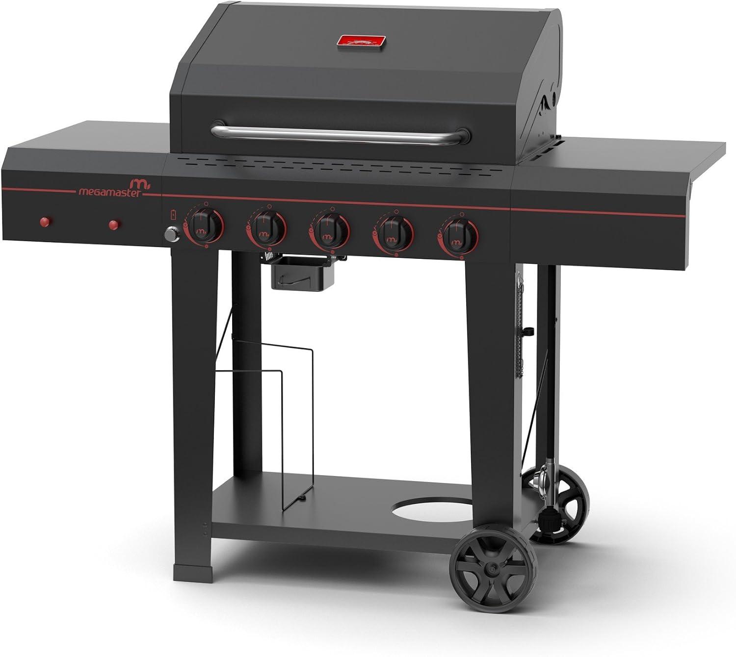 Megamaster 5 - Burner Liquid Propane Gas Grill