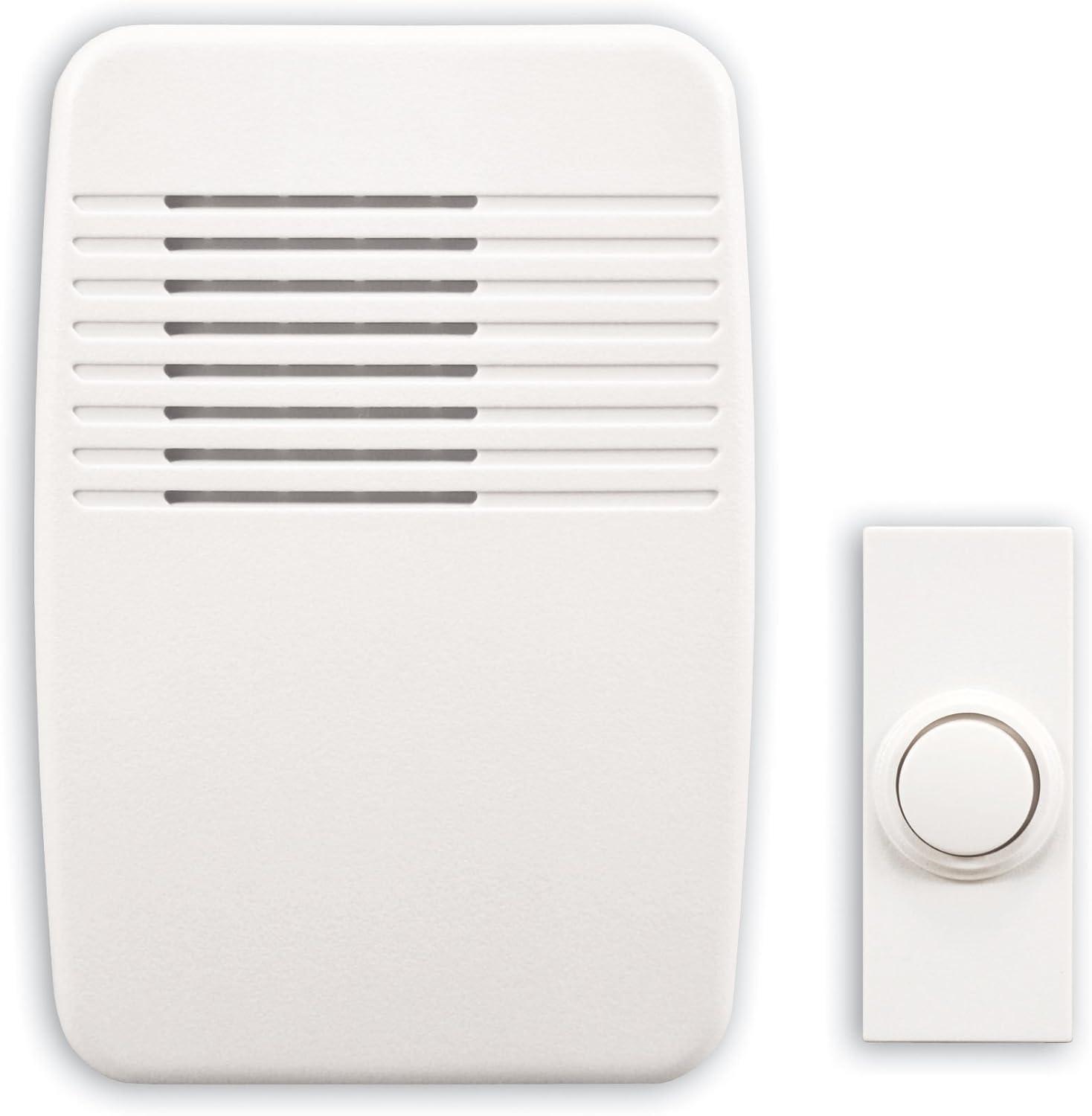 Heathco Sl-7366-02 White 8 Note Plug In Chime