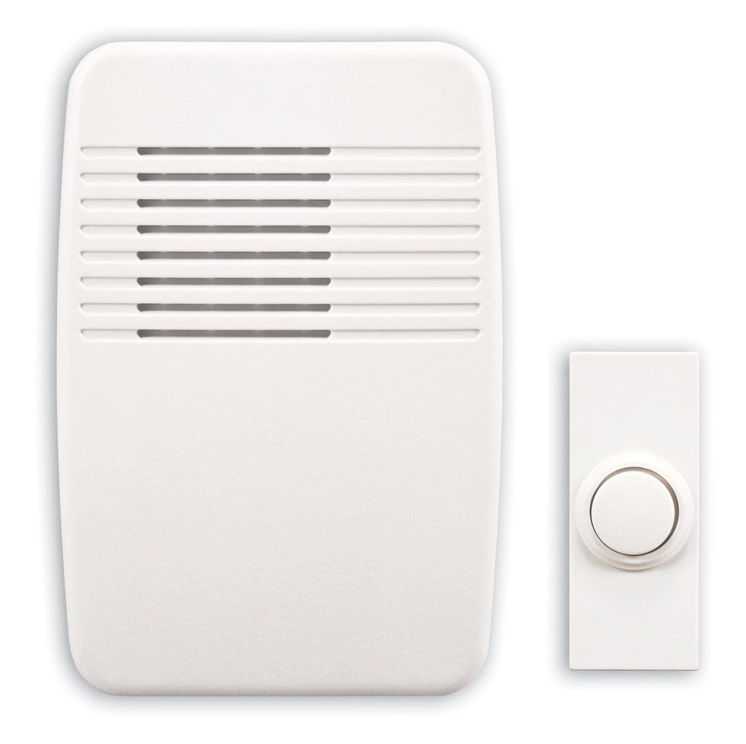 Heathco Sl-7366-02 White 8 Note Plug In Chime