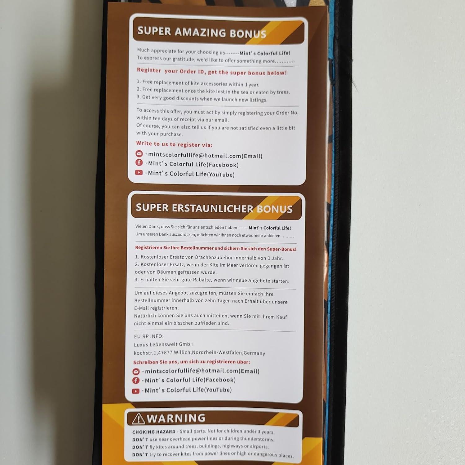 Mint s Colorful Life Eagle Kite for Kids Adults with 60 Wingspan