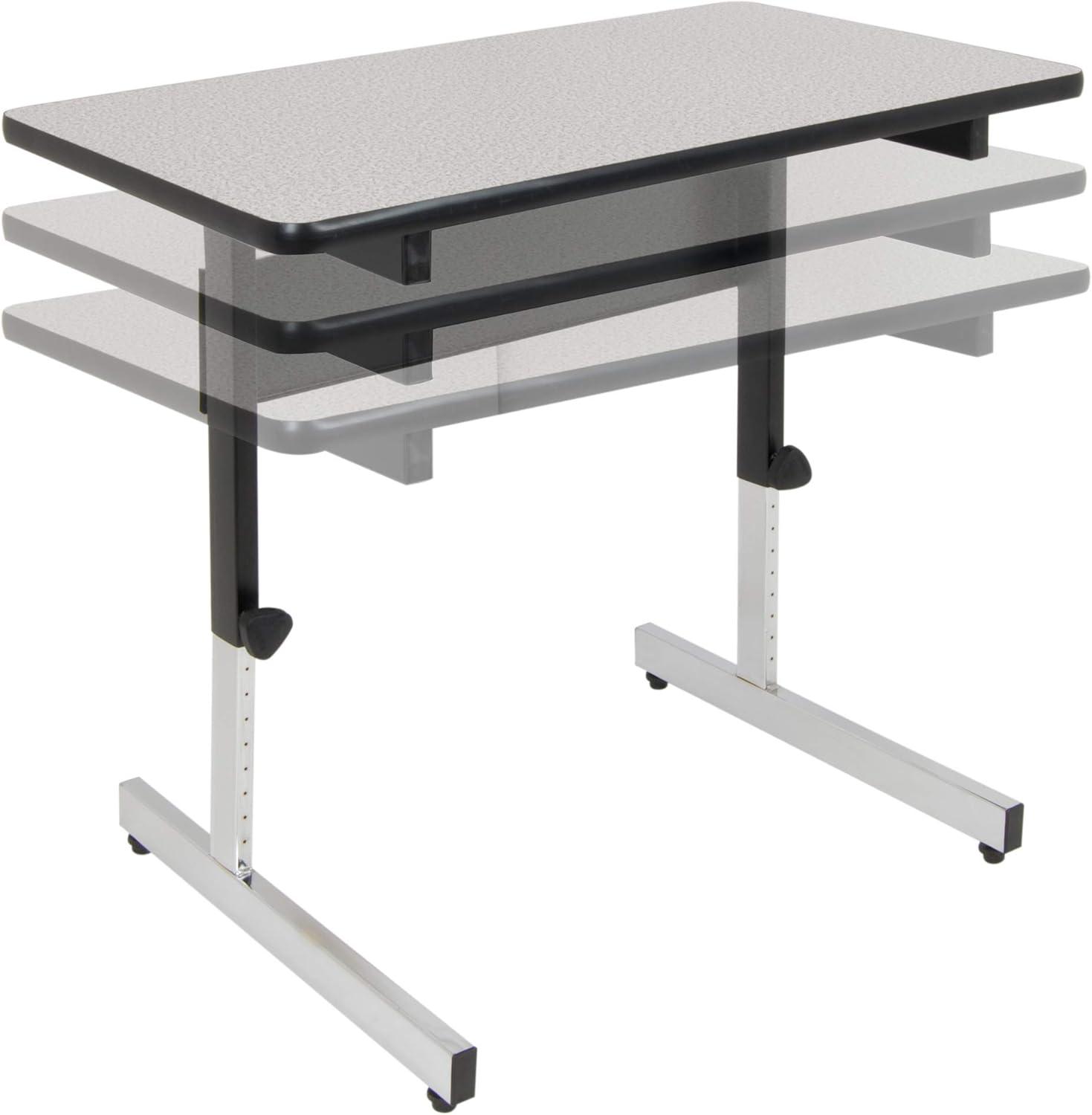 Cranmer Adjustable Metal Base Standing Desk Converter