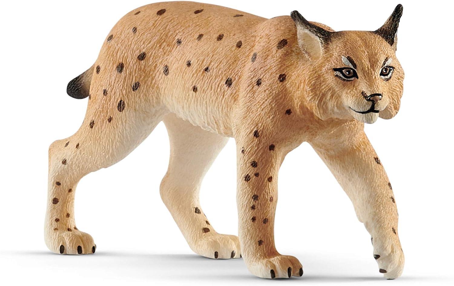 Hand Painted Lynx, Tan
