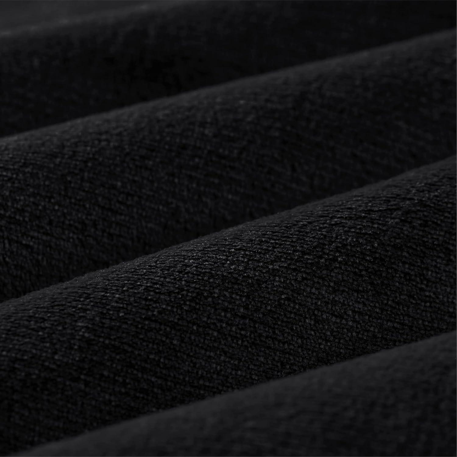 Bedsure Blanket Hoodie, Wearable Blanket for Adults & Kids as Gifts for Women Men, Birthday Gifts for Women Mom Girl Sherpa Oversized Hoodie, Black, Standard