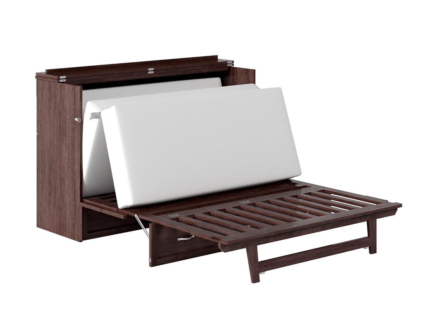 Queen Deerfield Murphy Bed Chest with Charging Station - AFI Atlantic Furniture
