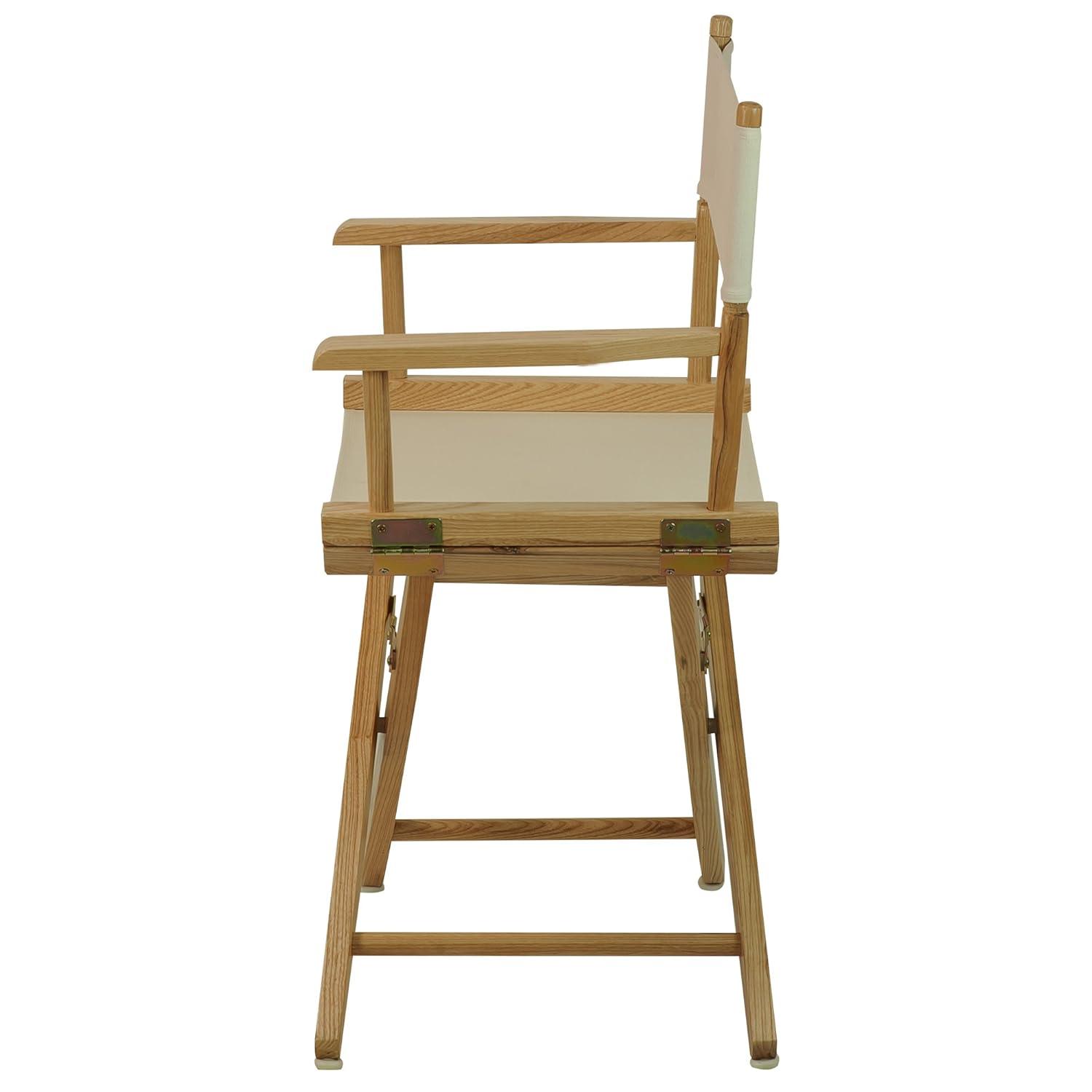 Extra-Wide Premium 18 in. Hardwoods Standard Height Directors Chair