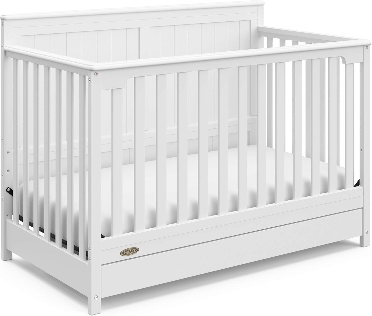 Graco Hadley 5-in-1 Convertible Crib with Drawer