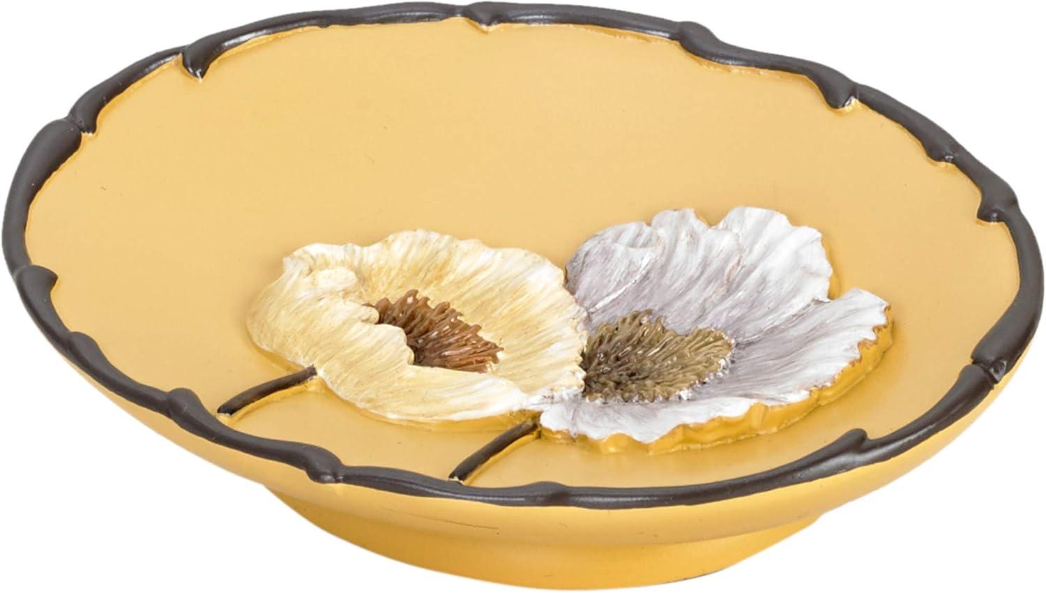 Popular Bath Poppy Fields Collection Soap Dish, Pastel Moss